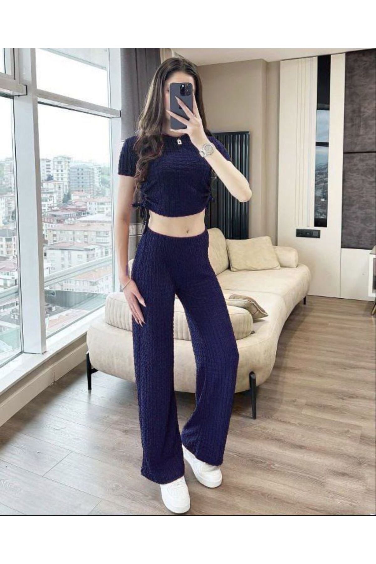 Zirova Fashion Gofre takım