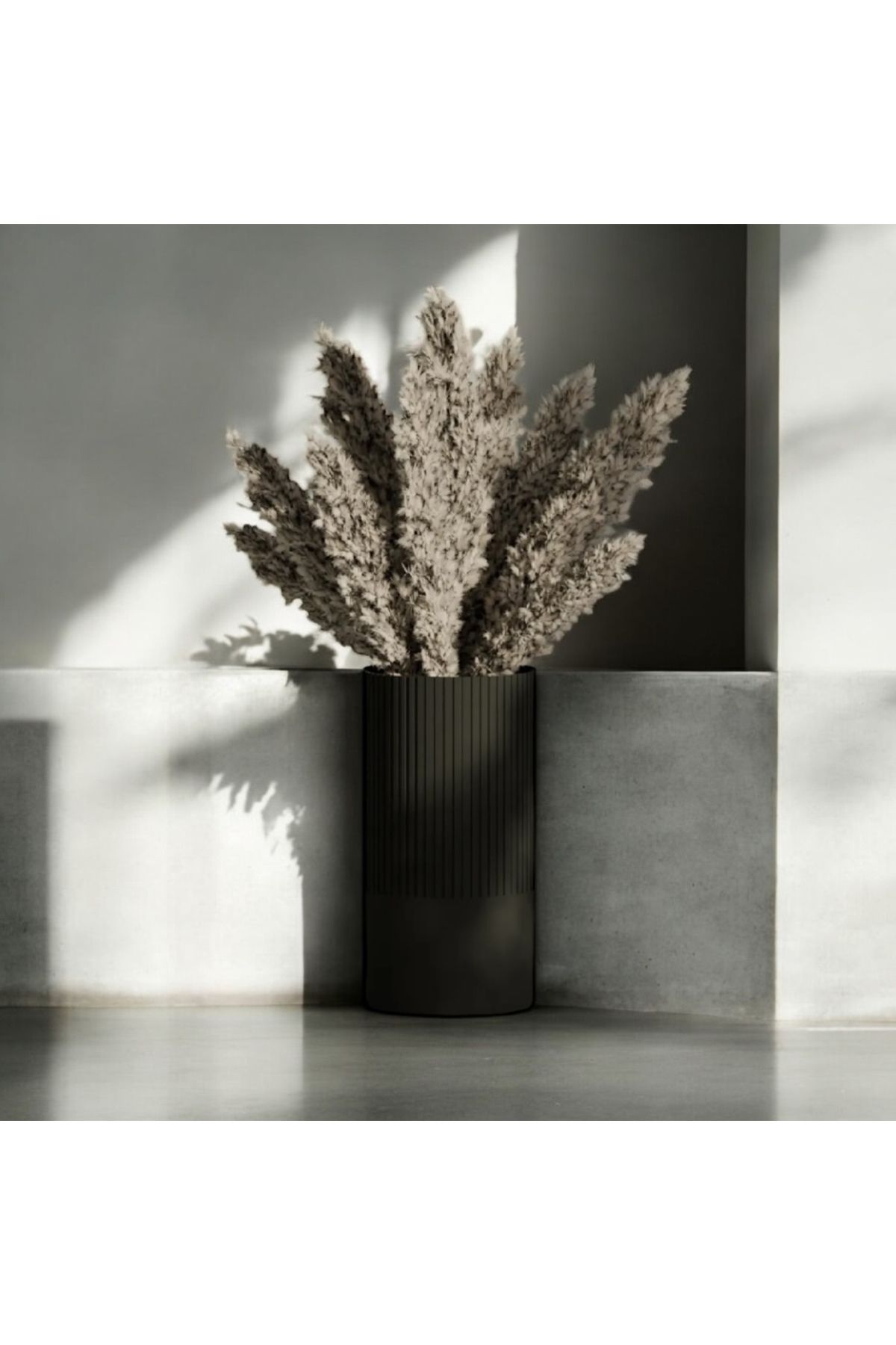 Dekor Modern Silindir Atif Vazo – 16 Cm