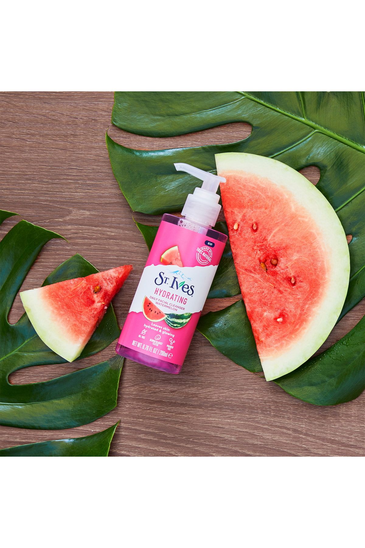 St. Ives-Hydrating Face Wash with Watermelon Extracts 200 ml 3