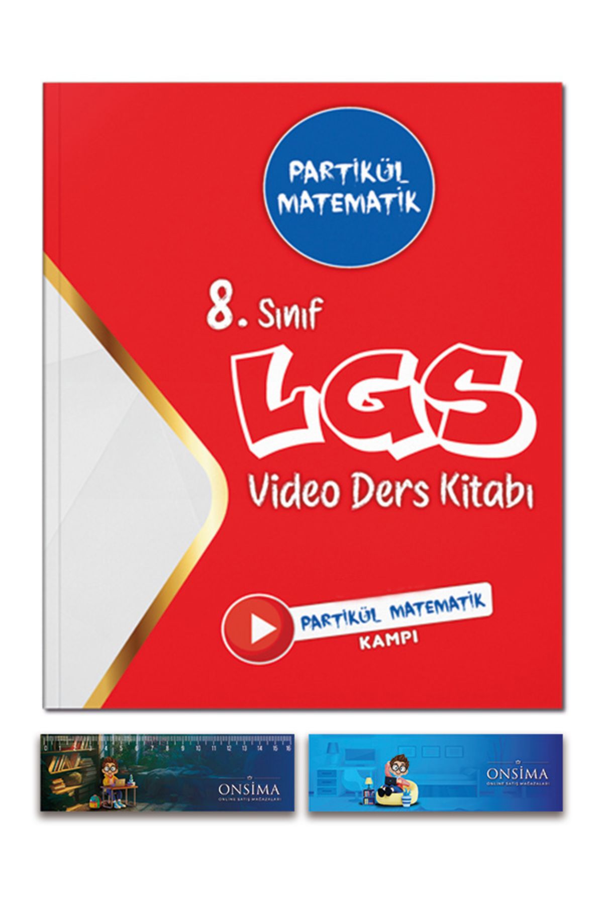 Partikül Matematik 8. Sınıf Lgs Partikül Matematik Video Ders Kitabı - Matematik Kamp Kitabı