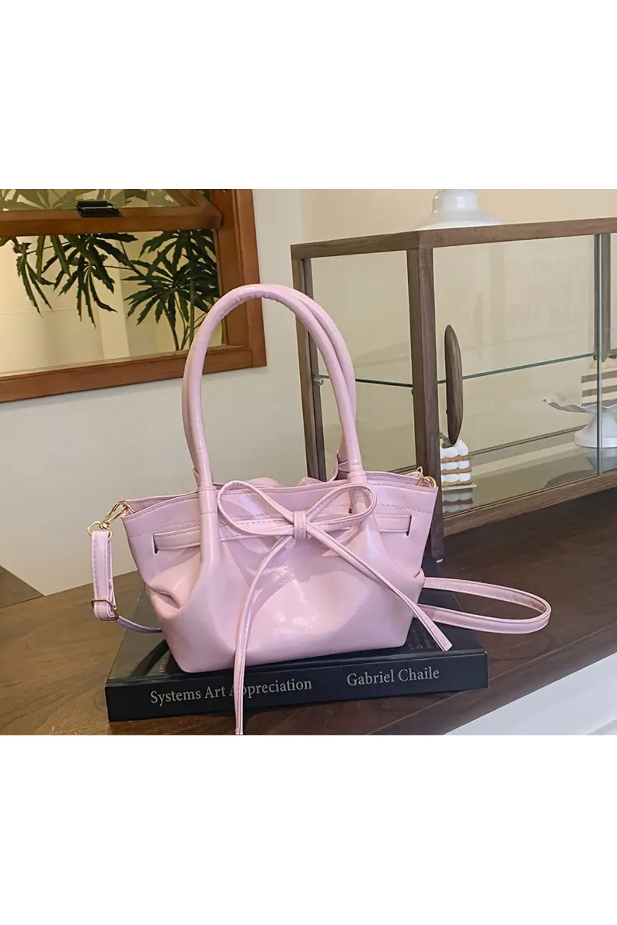 La Saade Y2k Coquette Korean Style Pembe Fiyonklu Küçük Tote Pinterest Çanta