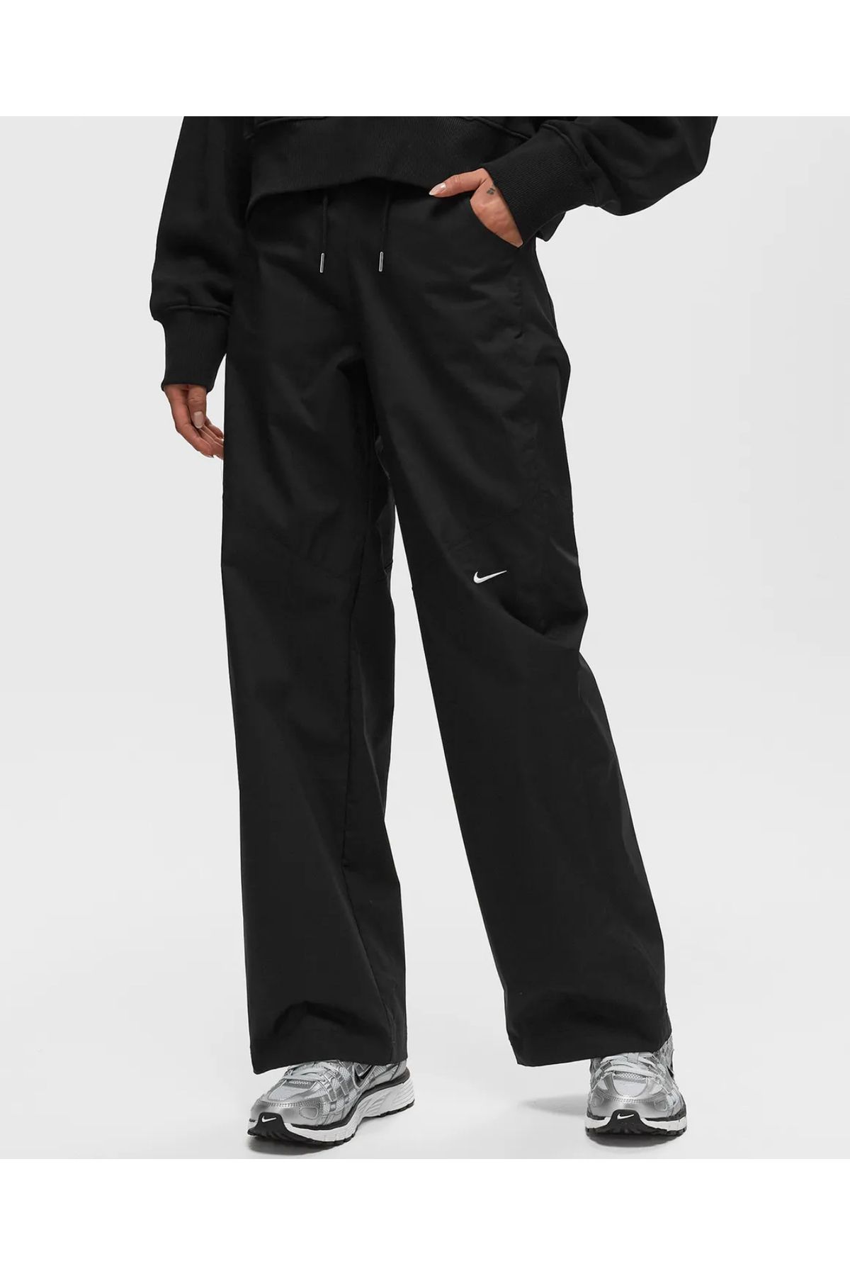 Nike Essentials Woven Hr Oh Pant Kadın Eşofman Altı KZY SPORT