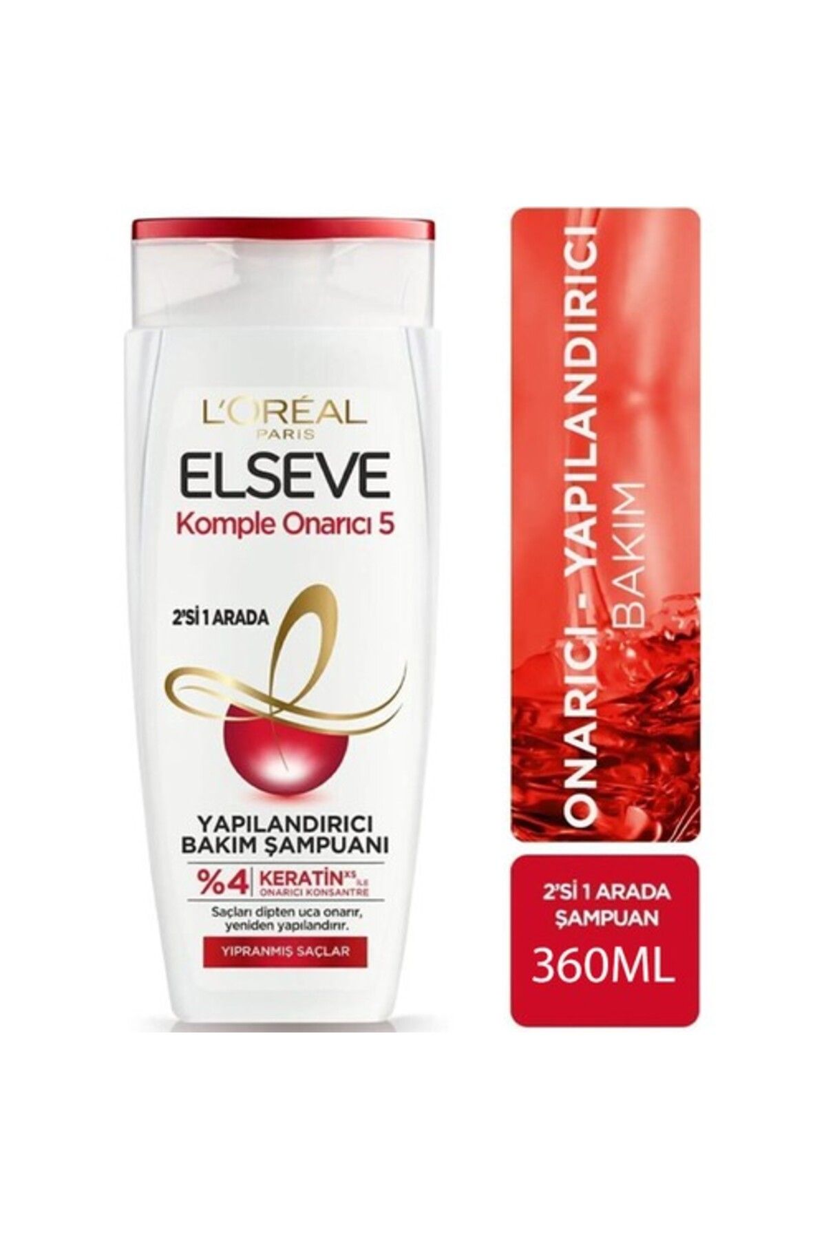 ELSEVE Şampuan Komple Onarıcı 5 2İn1 360Ml