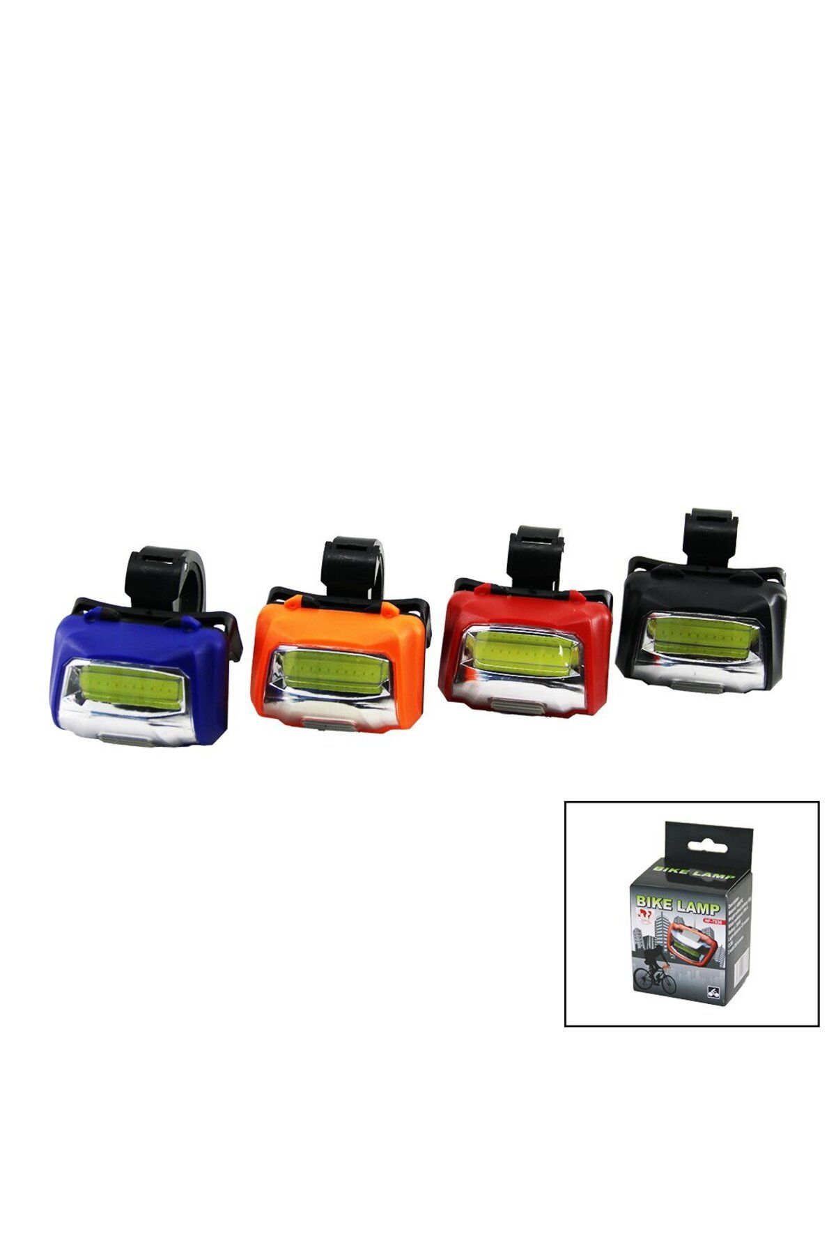 Vemora BIKE LAMP PİLLİ BİSİKLET LAMBASI 3W - 200 LUMMENS - 20MT AYDINLATMA (5166)