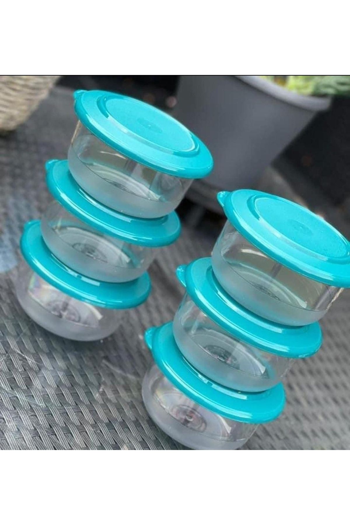 Tupperware Kristal 6 Adet 450 ML.