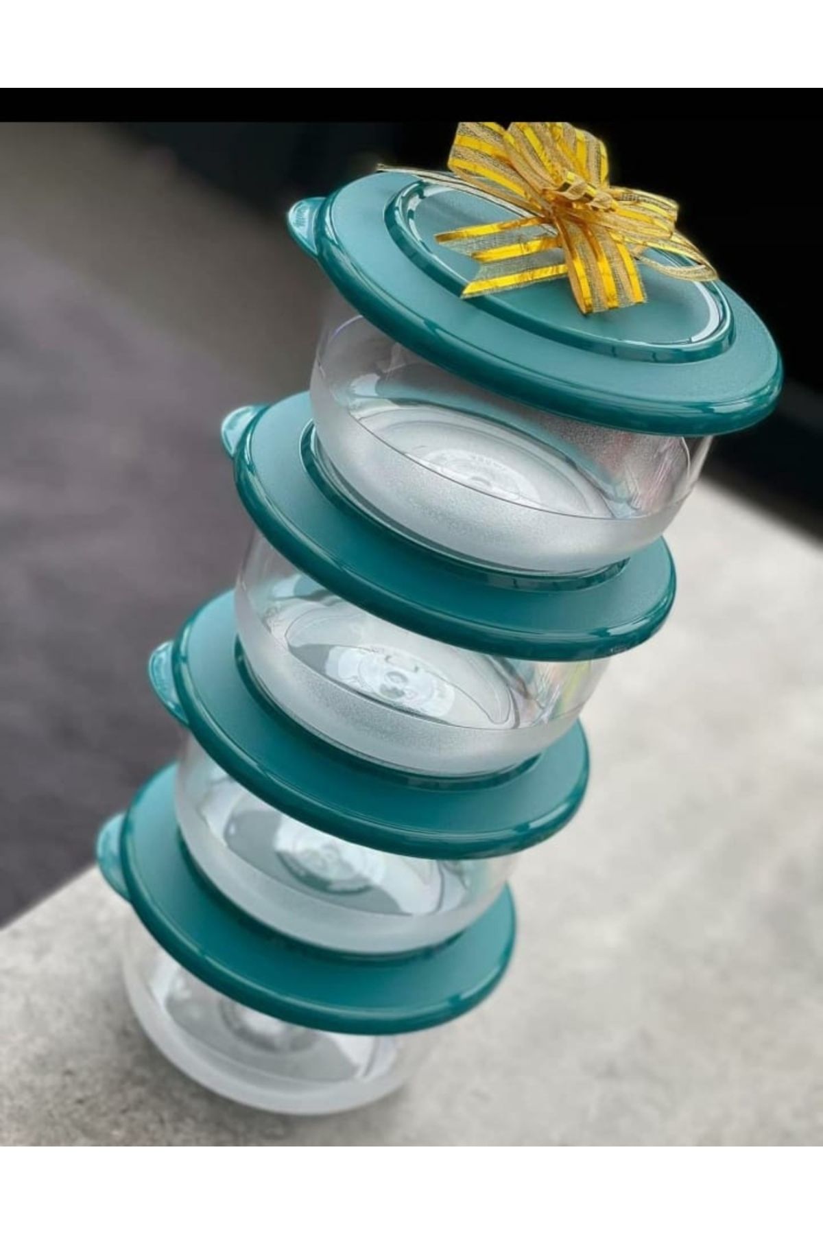 Tupperware Kristal 4 Adet 450 ML.