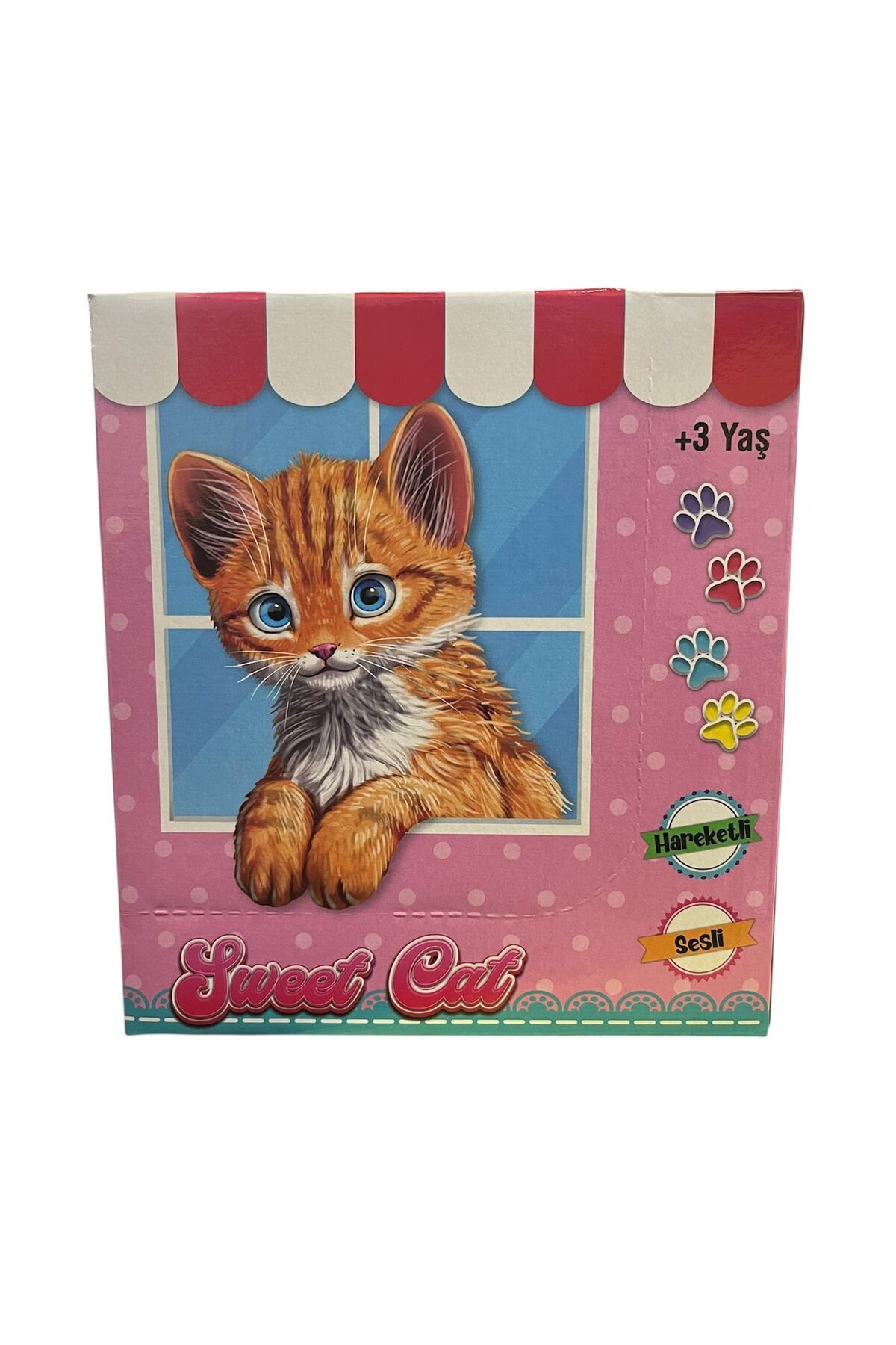 Shem Peluş Kedi Hareketli Sesli