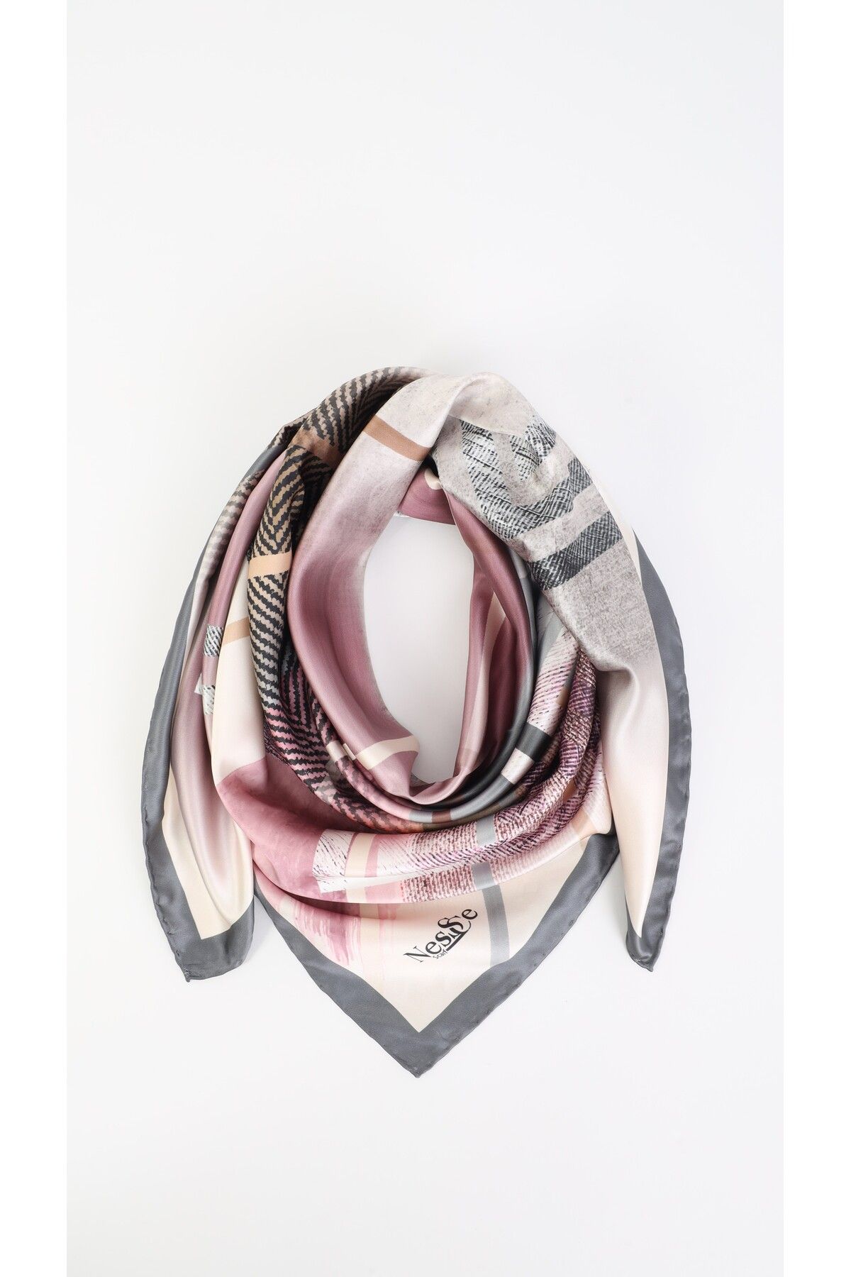NESSCARF İthal İpek Saten Eşarp