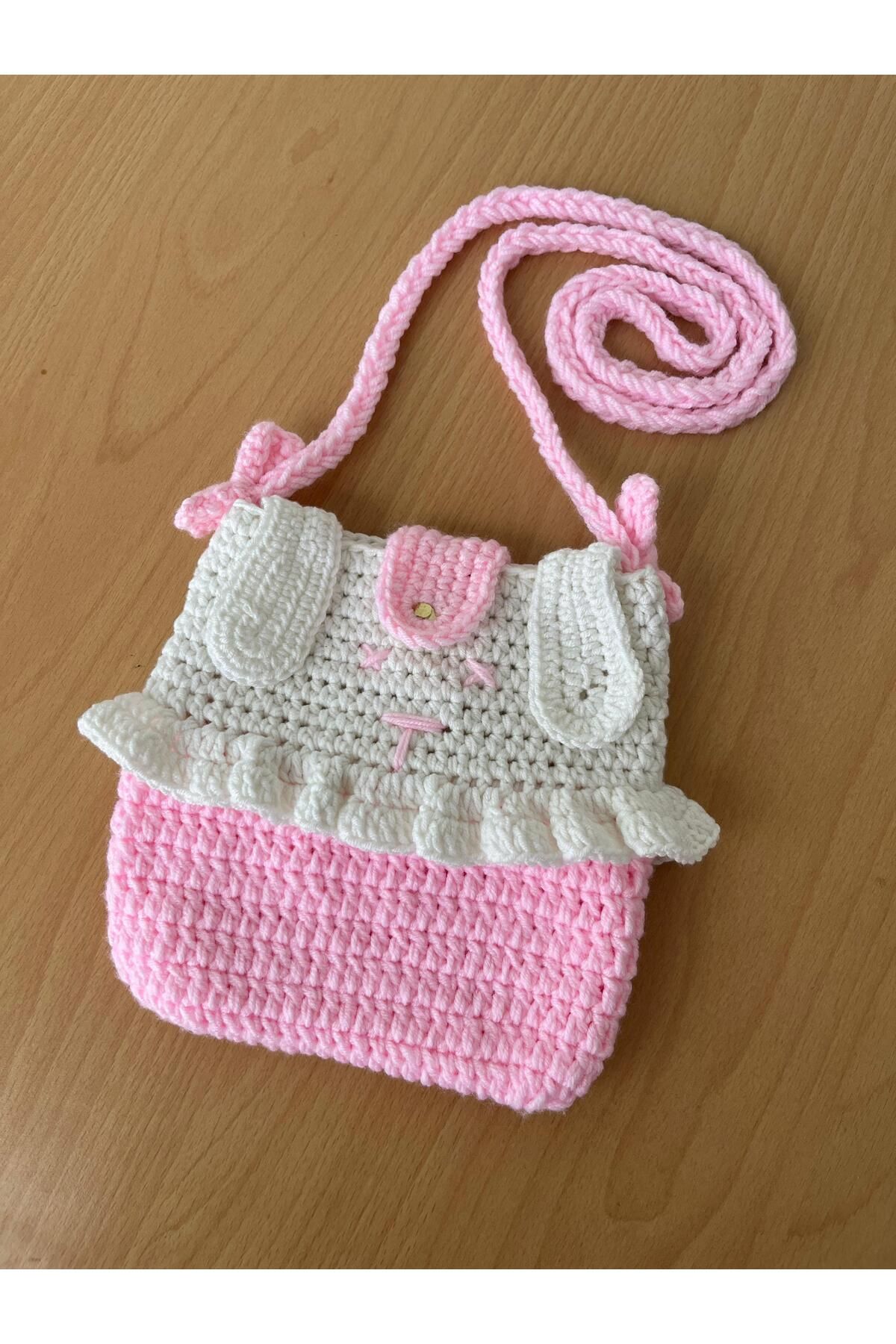 ulaşaksesuar Tavşan Pembe Renk Çocuk Bayram Çantası