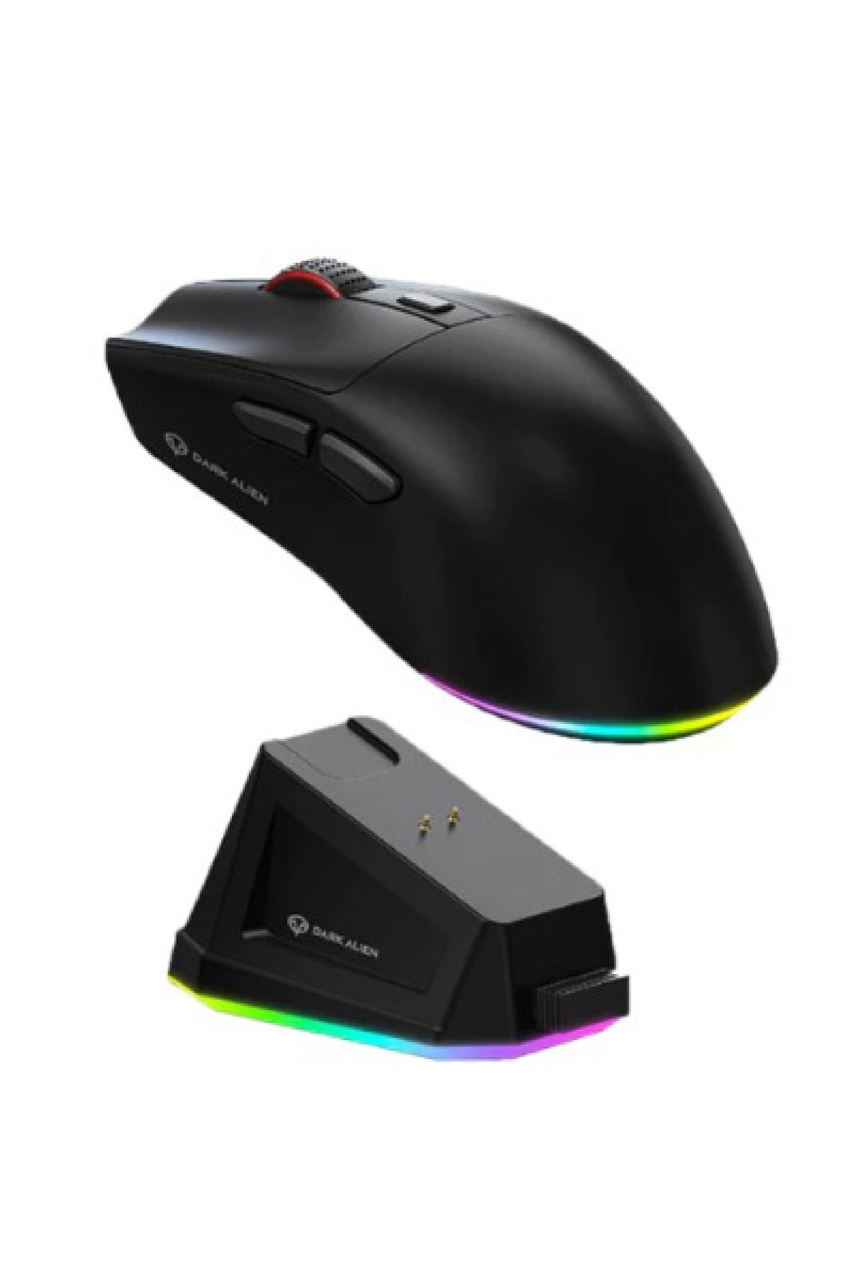 silabor Dark Alien X1 Light Tri Mode Wired Wireless Gaming Mouse PAW3311 59 Gram Şarj İstasyonu