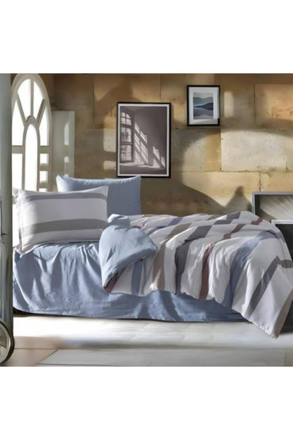 Pearrlla-Dreamland 100% Cotton 4-Piece Mattress Set, Single Size 1