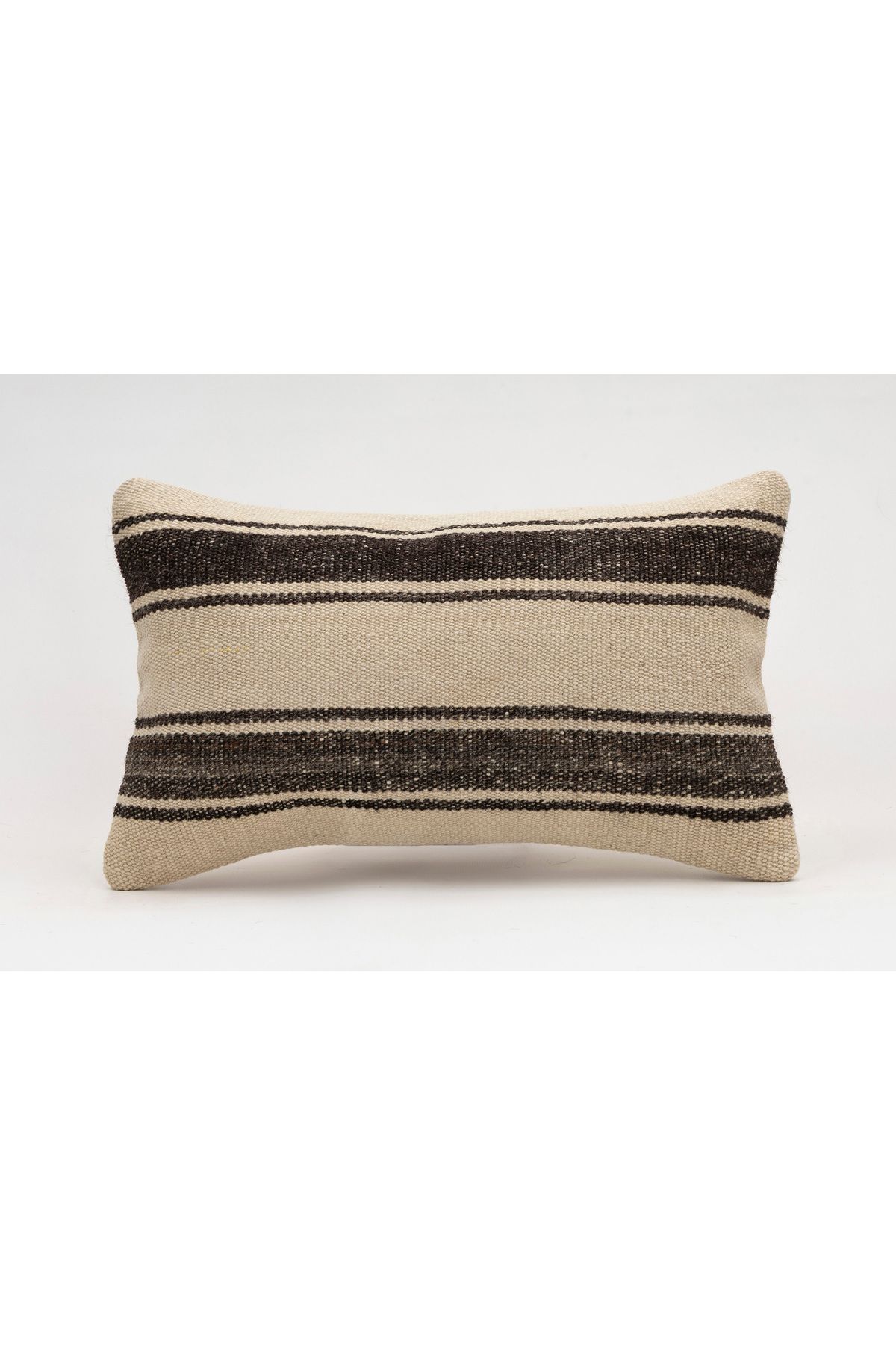 Kilim Whole Sale El Yapımı Kilim'den Yapılmış Vintage Kırlent Kılıfı, Yün, 30x50 Cm
