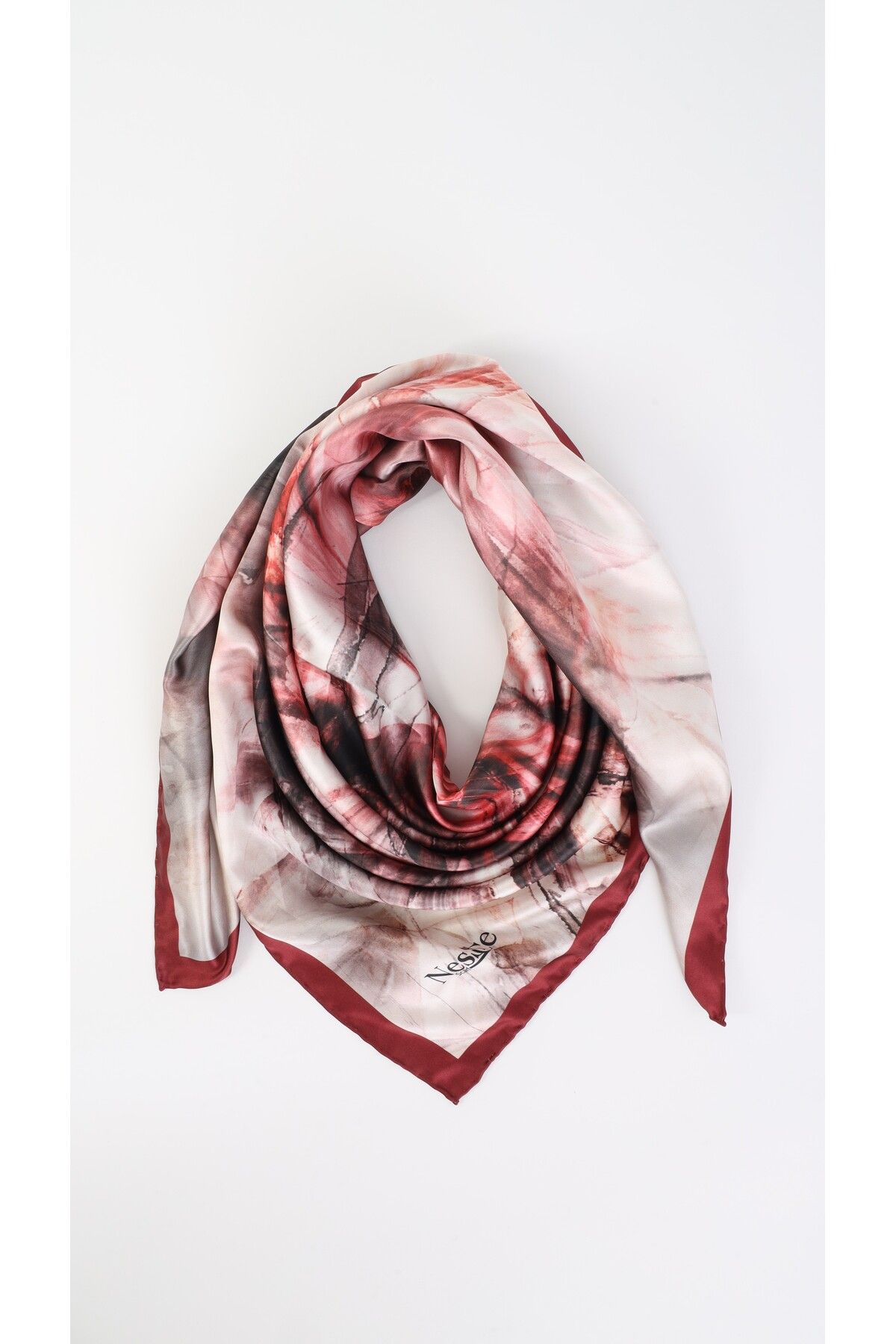 NESSCARF İthal İpek Saten Eşarp