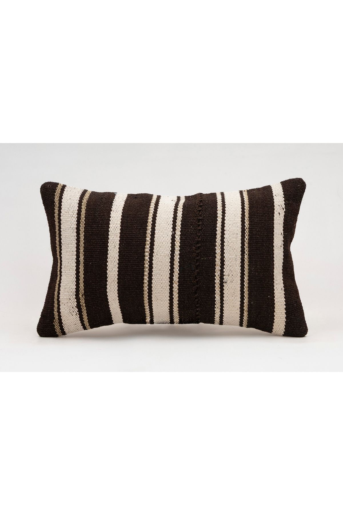 Kilim Whole Sale El Yapımı Kilim'den Yapılmış Vintage Kırlent Kılıfı, Yün, 30x50 Cm