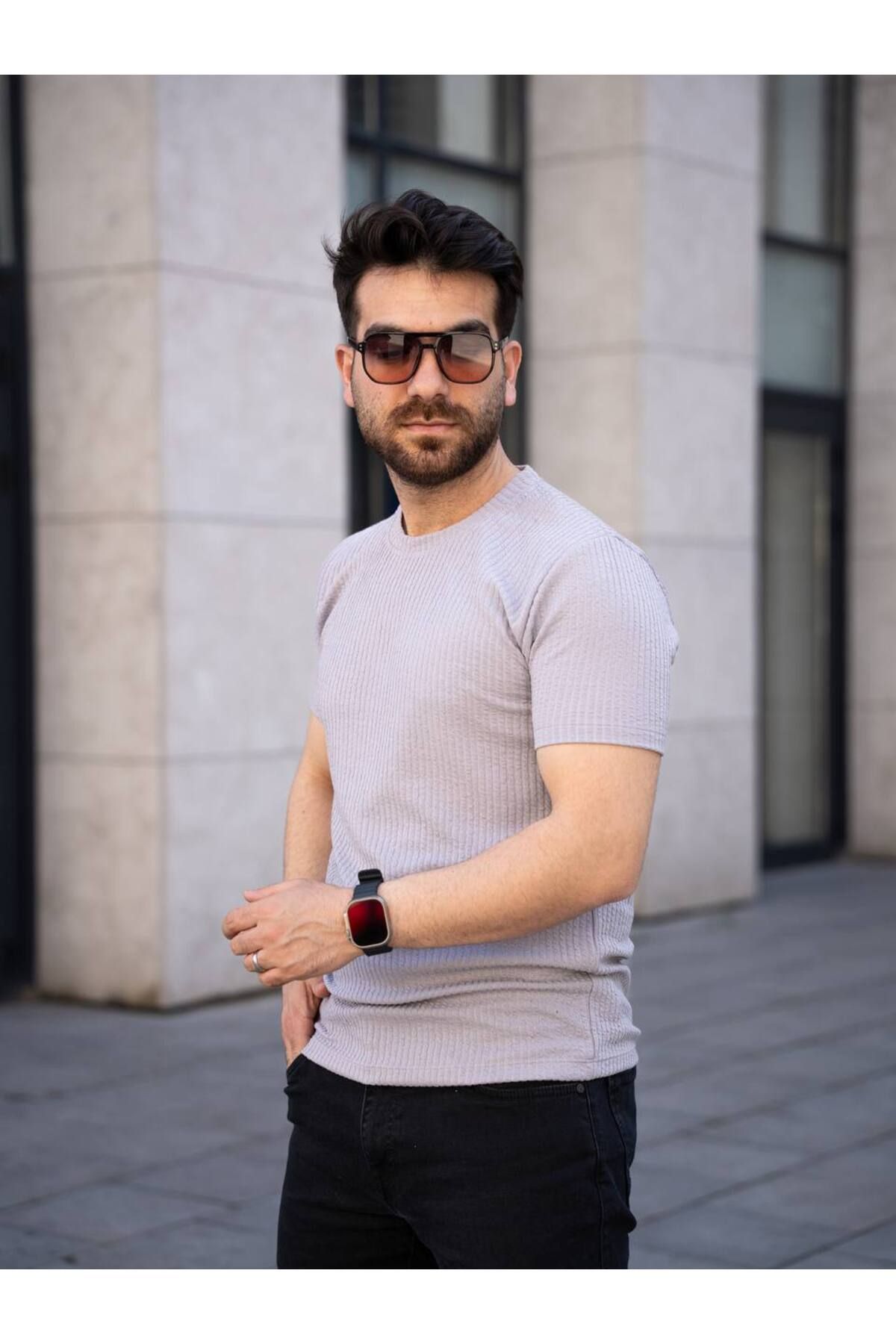 MODA ERKEK ÖRME T-SHİRT