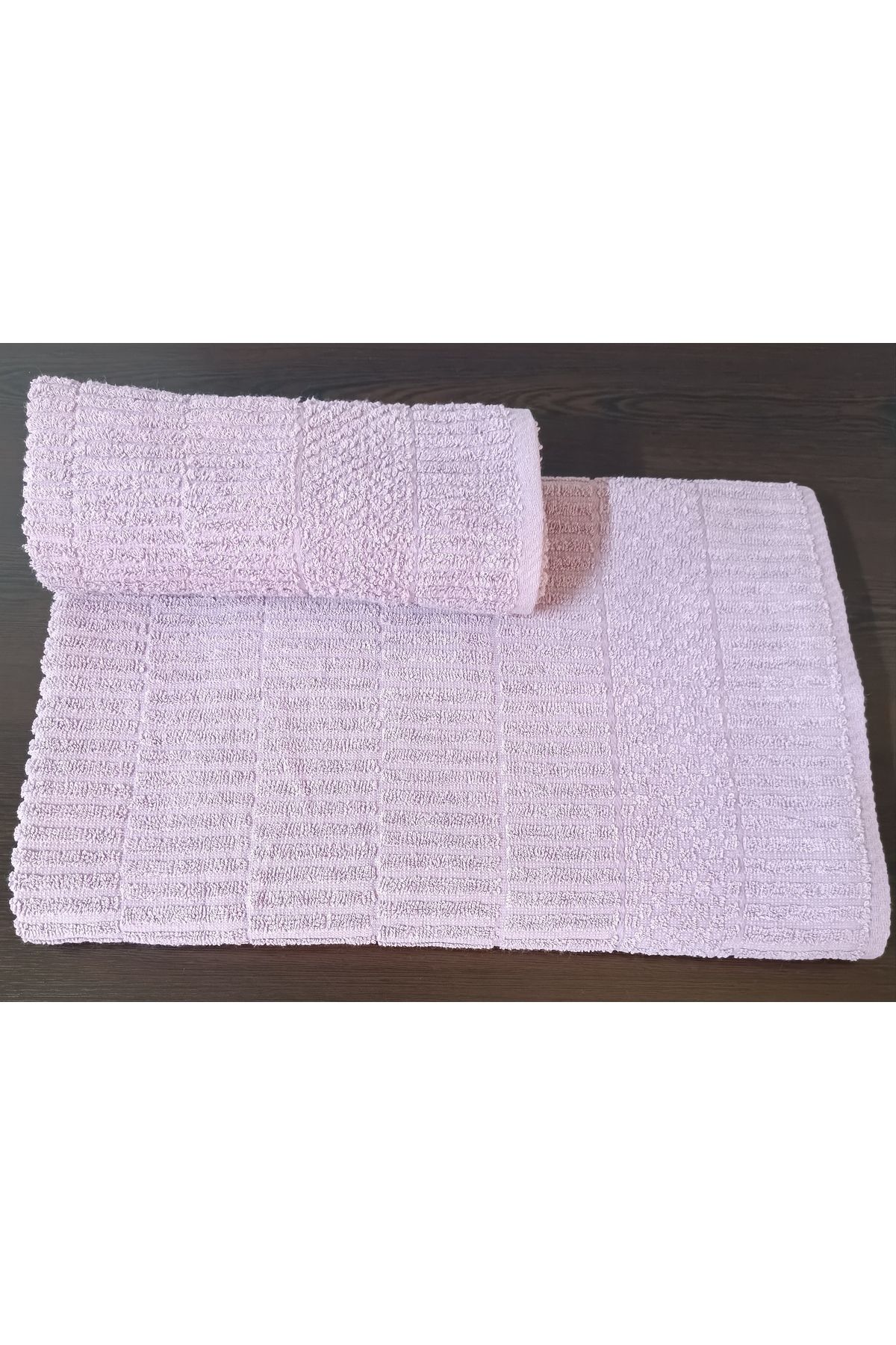havloom 2 Lİ BANYO HAVLU SETİ %100 PAMUK EL YÜZ HAVLUSU 50*90cm VE BANYO HAVLUSU 90*150cm