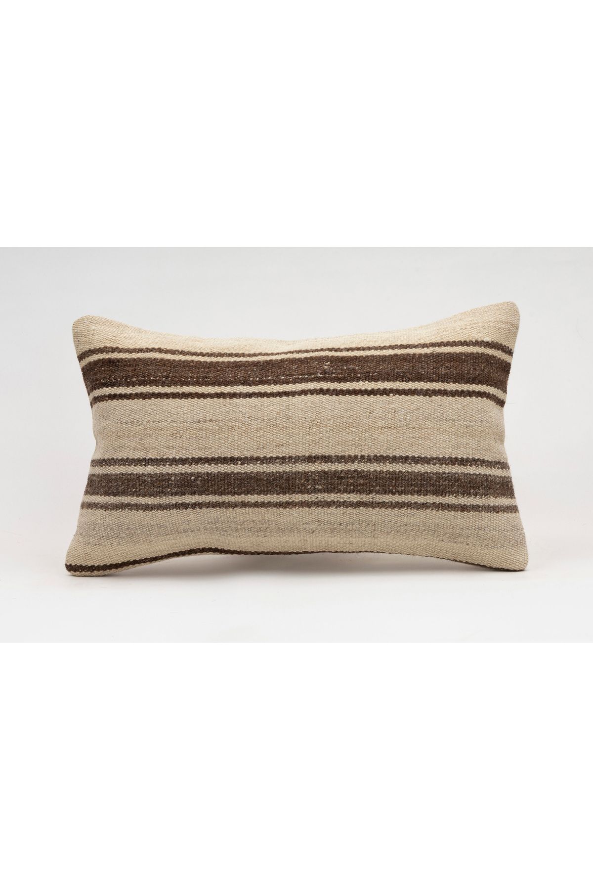 Kilim Whole Sale El Yapımı Kilim'den Yapılmış Vintage Kırlent Kılıfı, Yün, 30x50 Cm