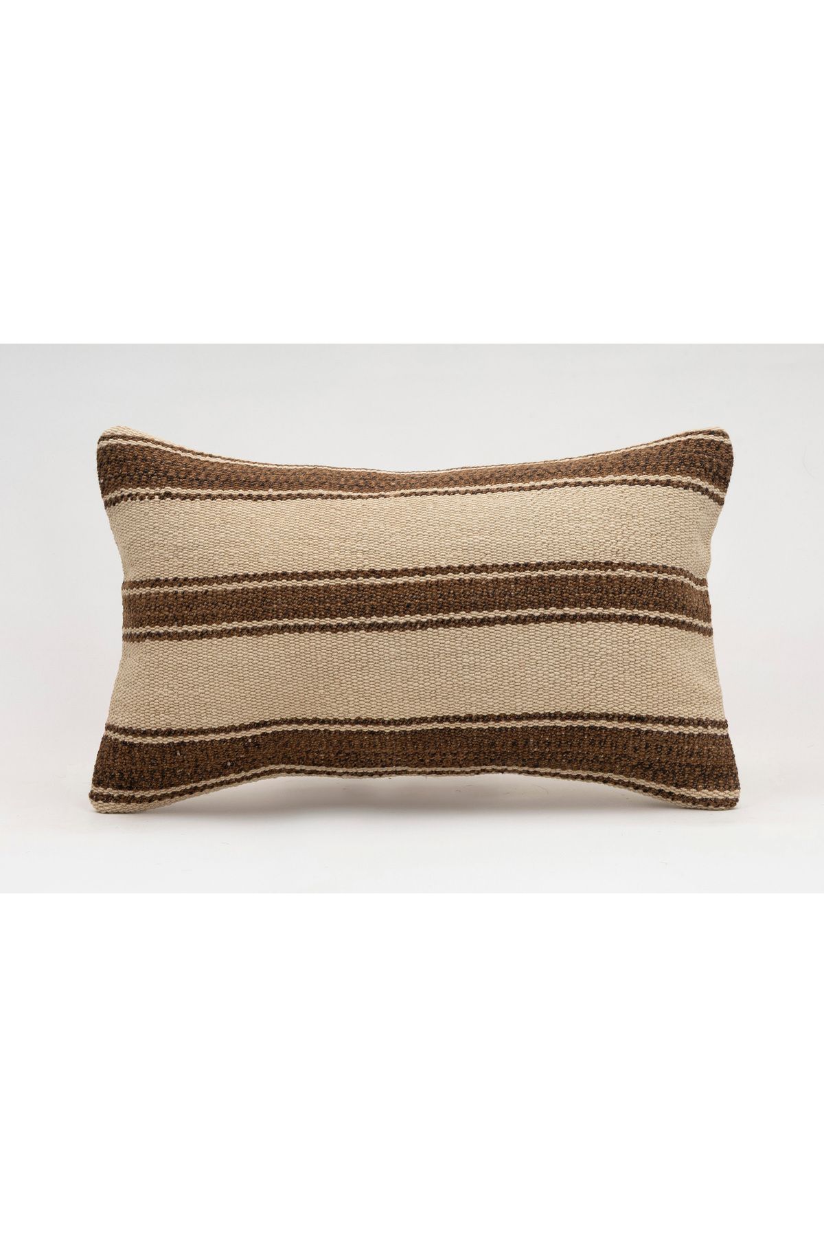 Kilim Whole Sale El Yapımı Kilim'den Yapılmış Vintage Kırlent Kılıfı, Yün, 30x50 Cm