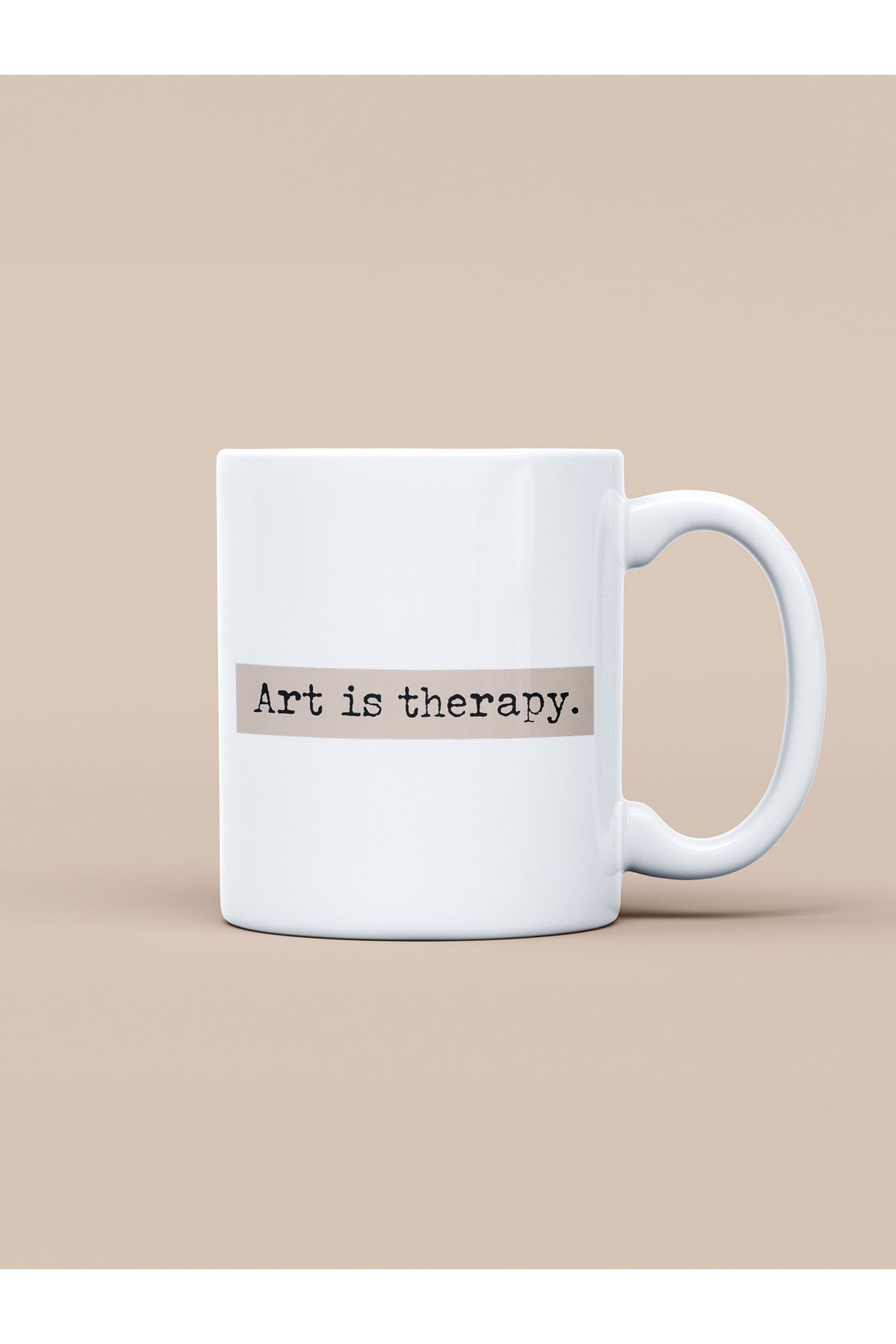 daystore Art is Therapy Baskılı Kupa Bardak