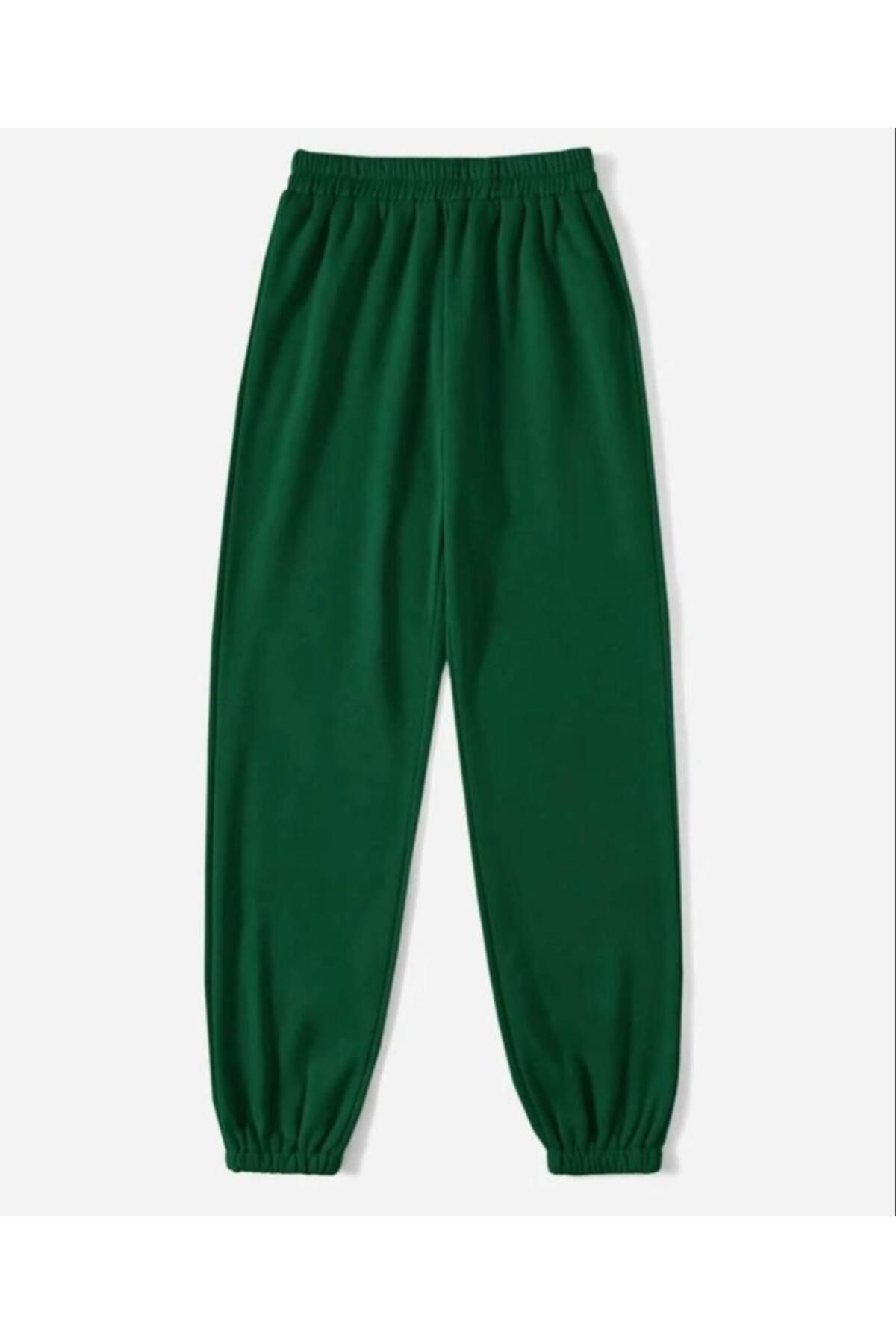 UYN SPORT Jogger Paça Beli Lastikli Eşofman Altı Yeşil