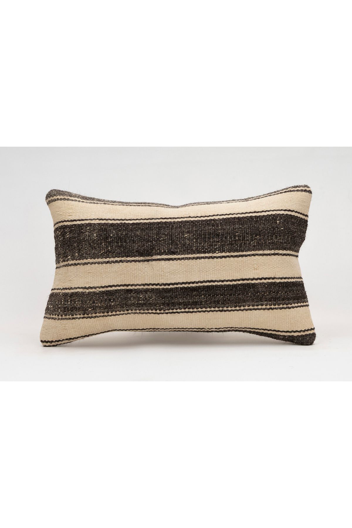 Kilim Whole Sale El Yapımı Kilim'den Yapılmış Vintage Kırlent Kılıfı, Yün, 30x50 Cm