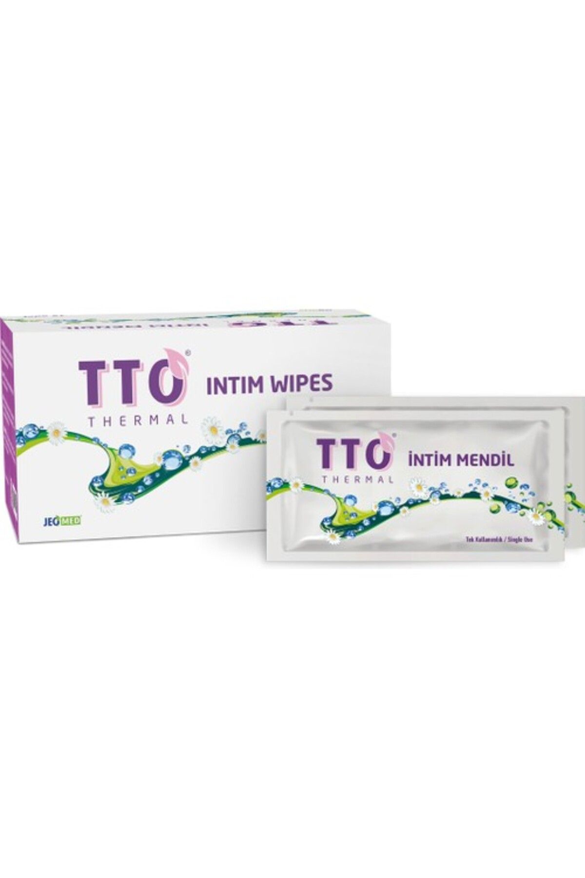 TTO Thermal İntim Mendil 12 Adet