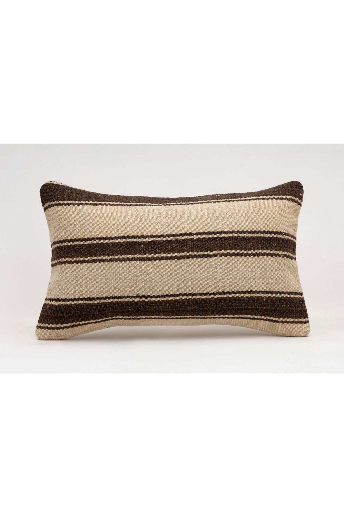 Kilim Whole Sale El Yapımı Kilim'den Yapılmış Vintage Kırlent Kılıfı, Yün, 30x50 Cm