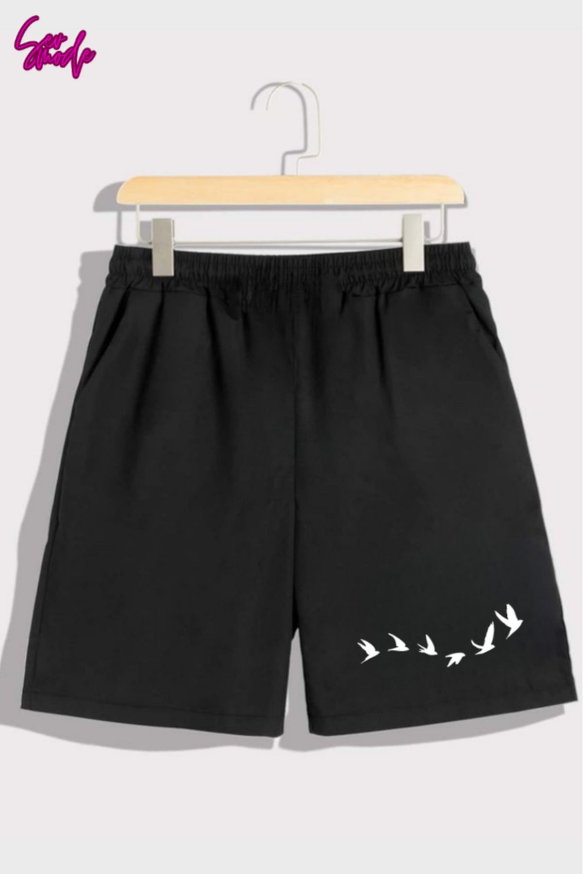 SevMode Baskılı Unisex Şort