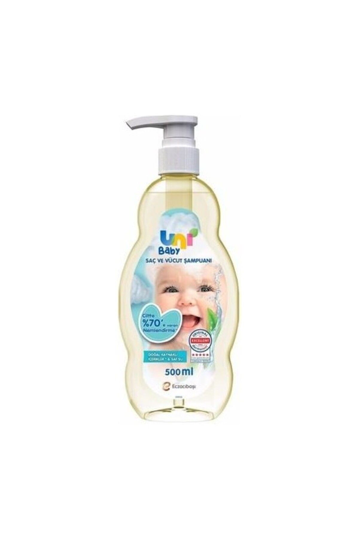 Unı Baby Boyasız Şampuan 500Ml