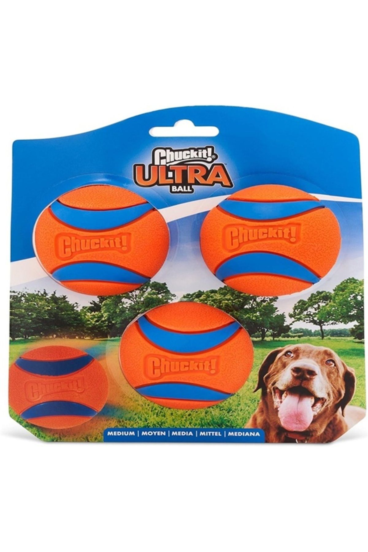 Chuckit ! Ultra Ball 3'lü Köpek Oyun Topu