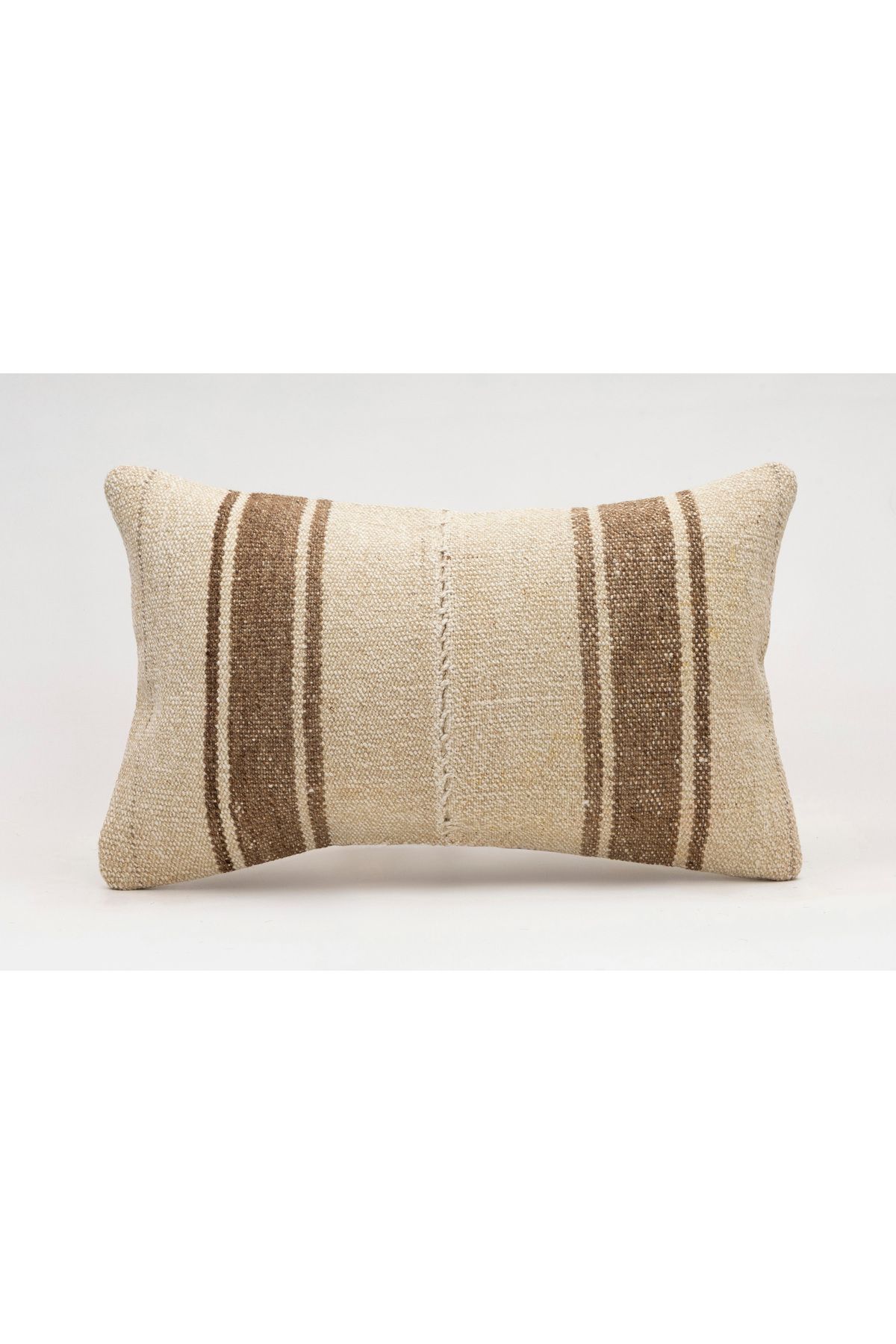 Kilim Whole Sale El Yapımı Kilim'den Yapılmış Vintage Kırlent Kılıfı, Yün, 30x50 Cm