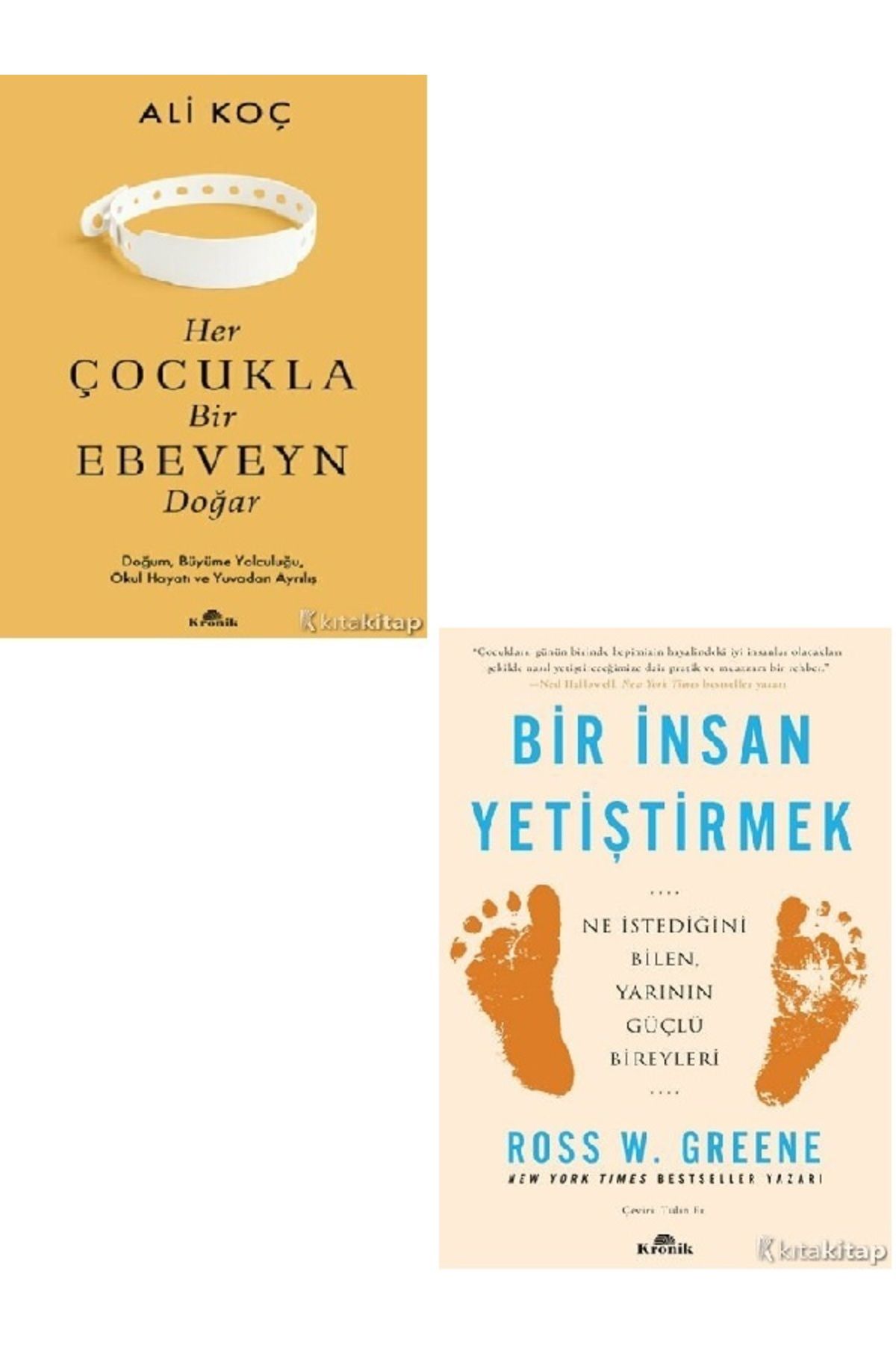 Kronik Kitap Her Çocukla Bir Ebeveyn Doğar - Bir İnsan Yetiştirmek - Ali Koç 2 KİTAP SET ( ÜCRETSİZ KARGO )