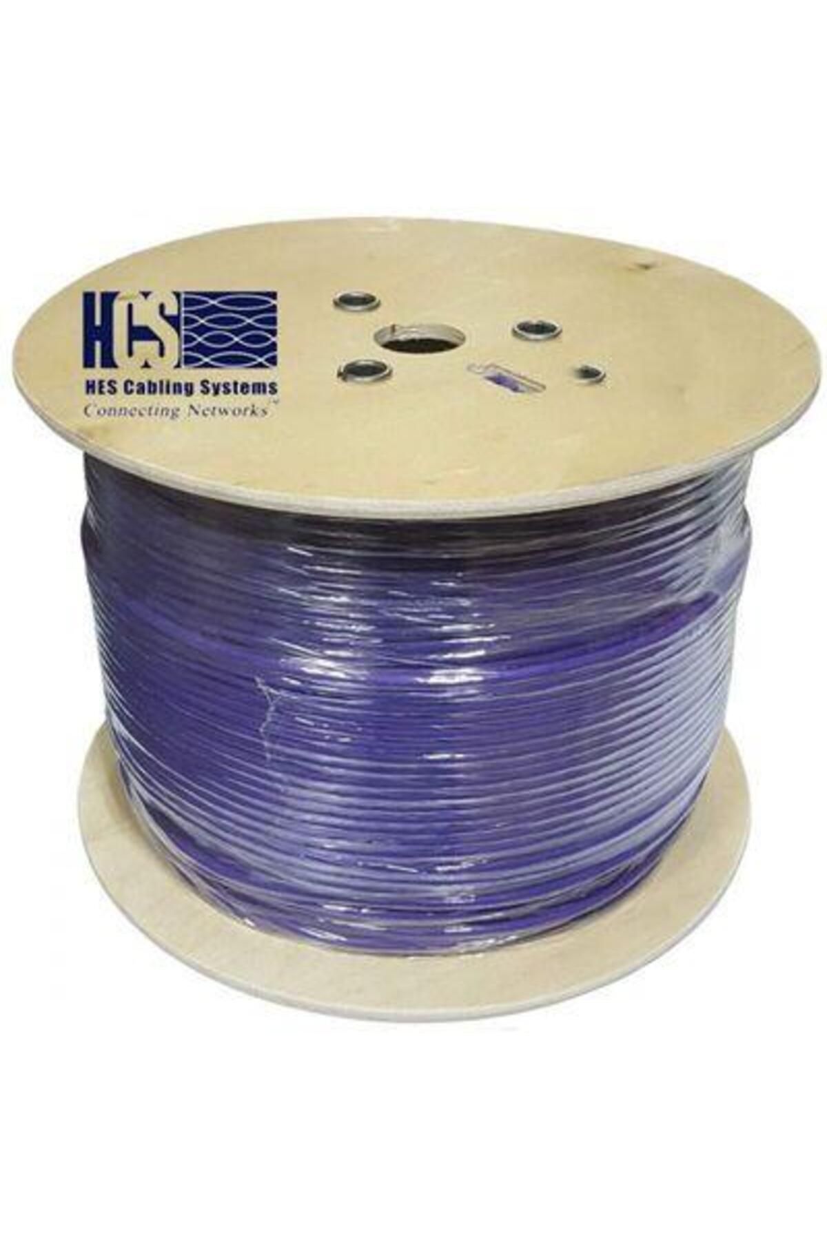 Gürçay Hırdavat HCS Cat 6 Halogen Free U/utp Lsoh 500M Kablo 23AWG MAVİ