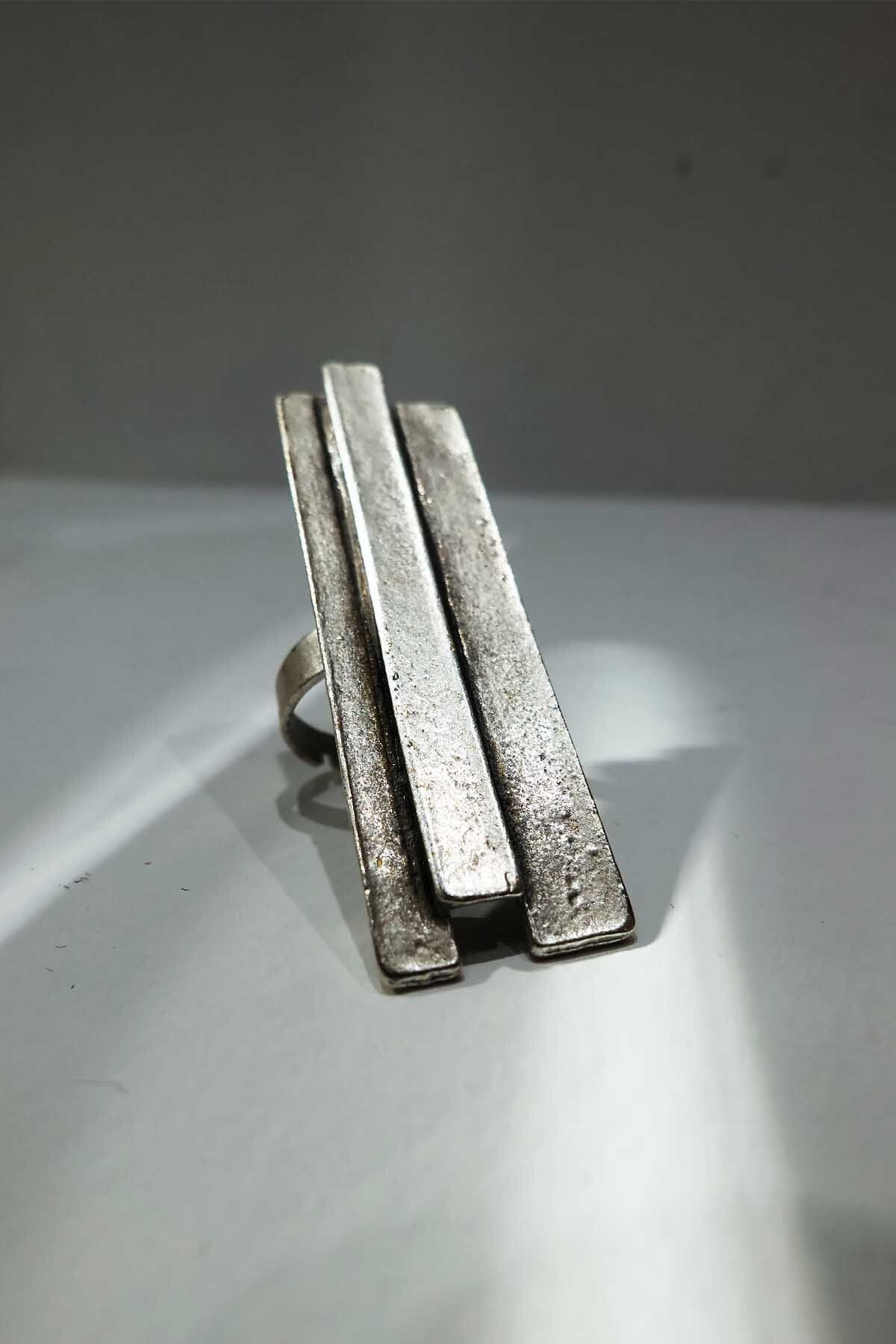 BYP Atelier Eksen Yüzük Silver
