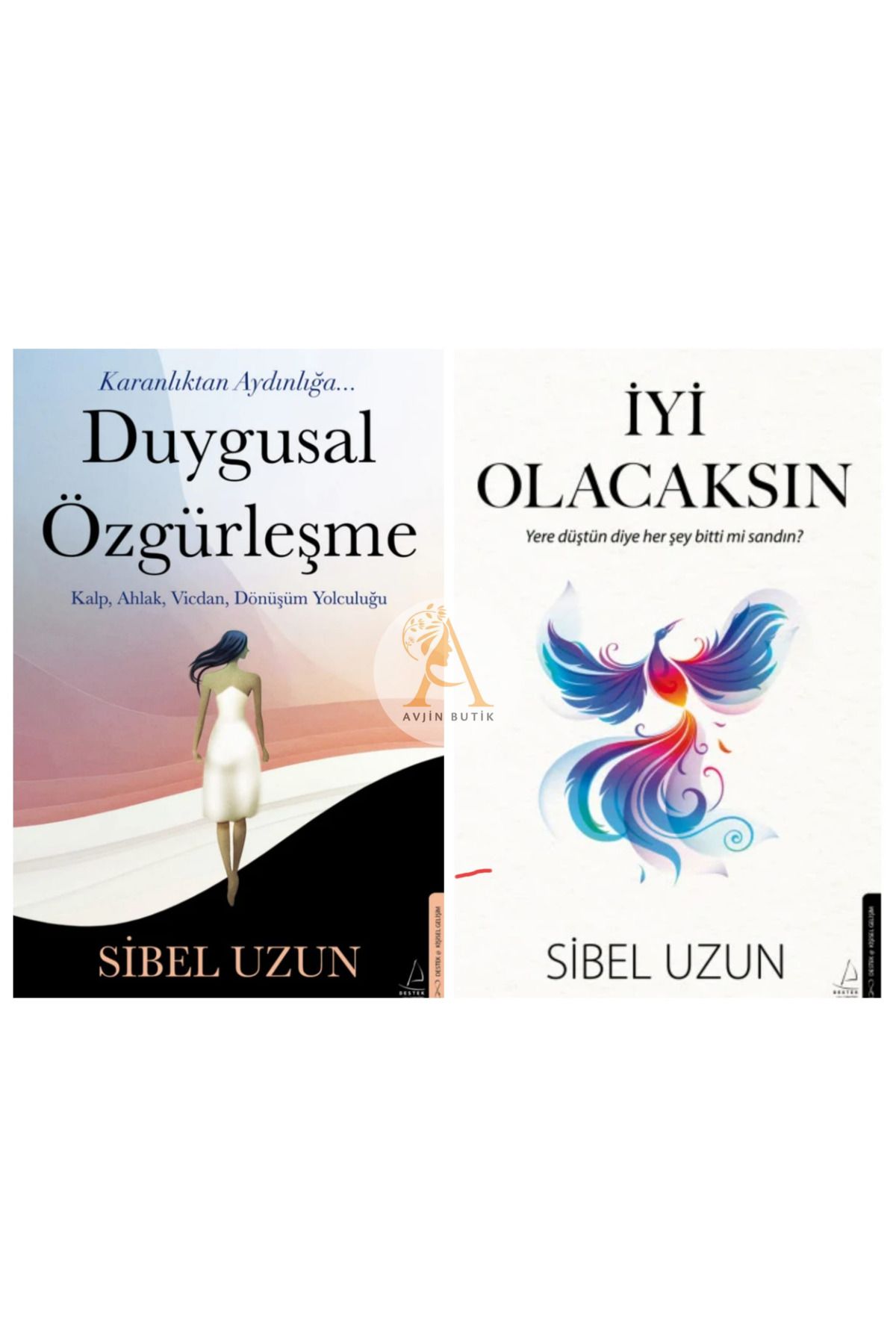 Destek Yayınları Duygusal Özgürleşme/İyi Olacaksın/Sibel Uzun/2Kitap set