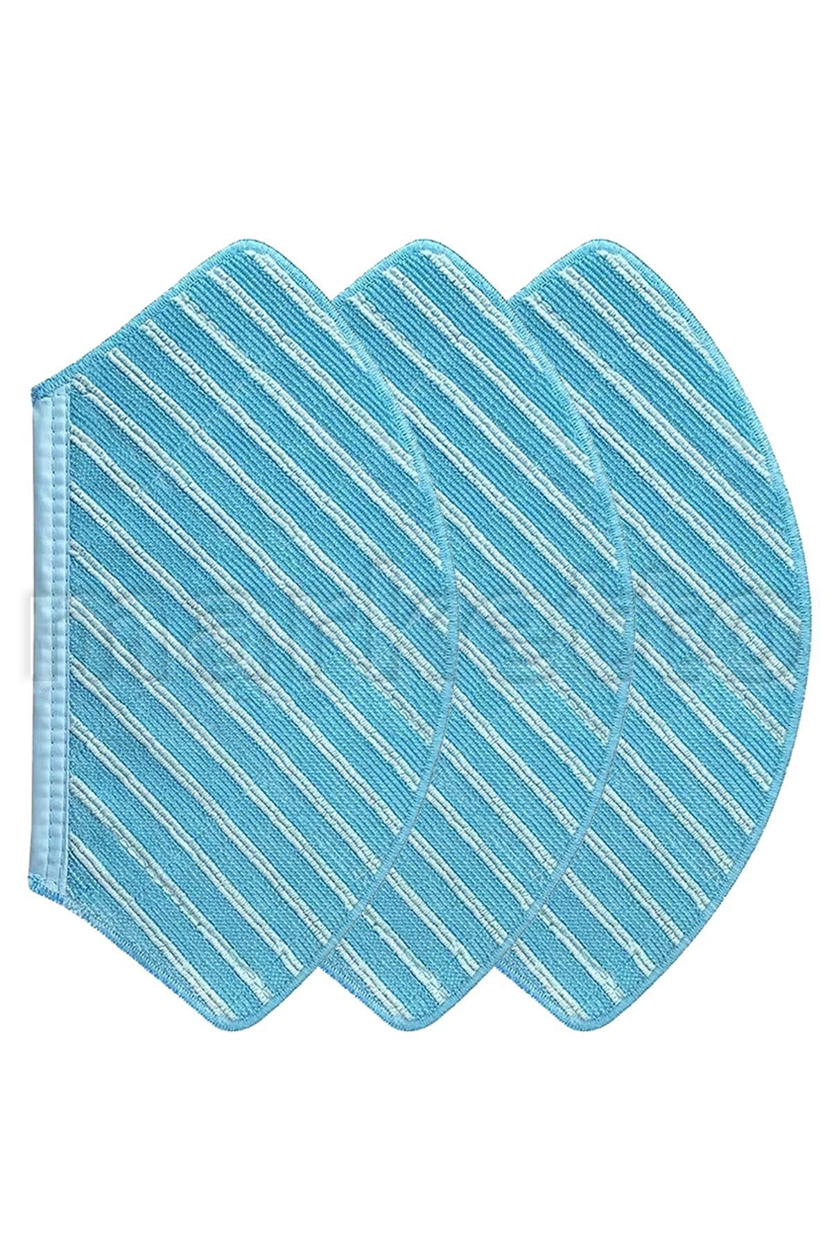 Marketto Samsung VR3MB77312K / VR7700BM Uyumlu 3 Adet Süpürge Mop Bezi