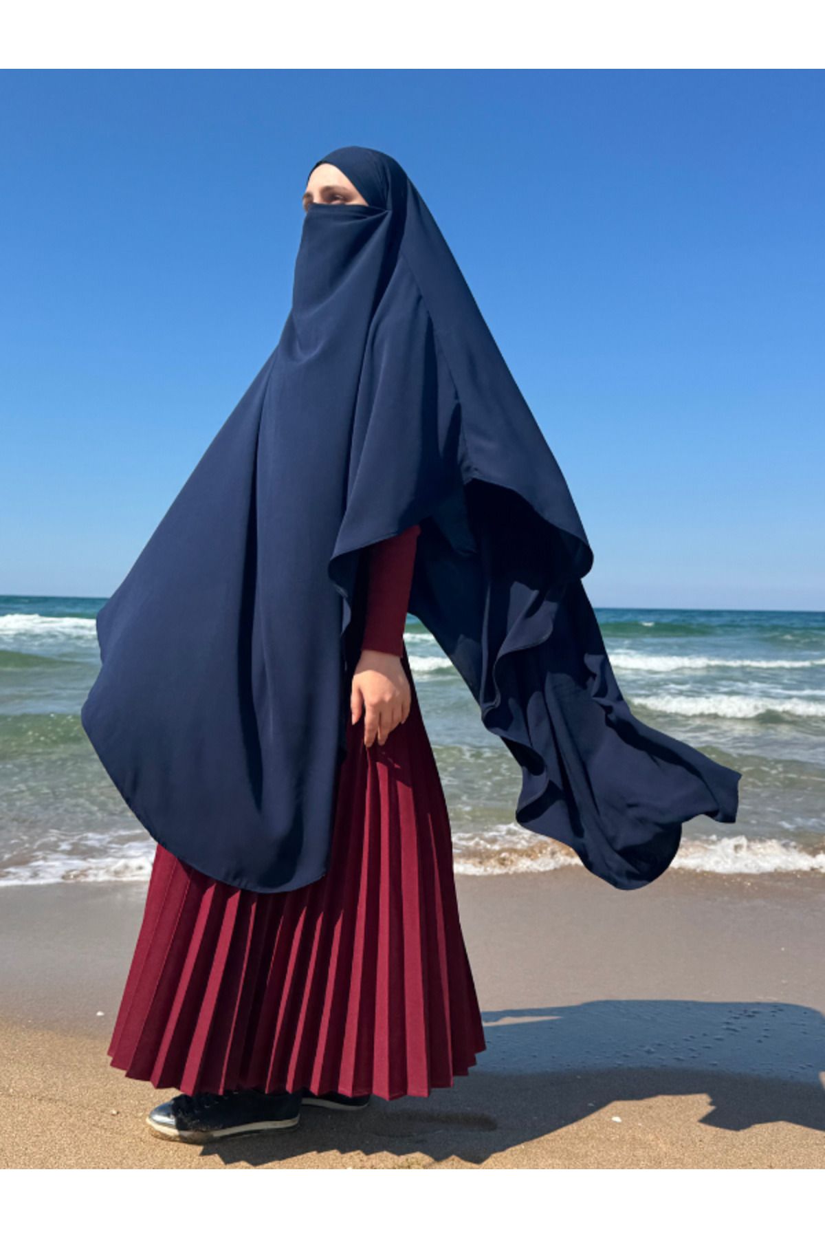 Atelier Cheval Sufle, Khimar, Medine İpeği Sufle, Pratik Eşarp, Bağlamalı Sufle, Tesettür Giyim