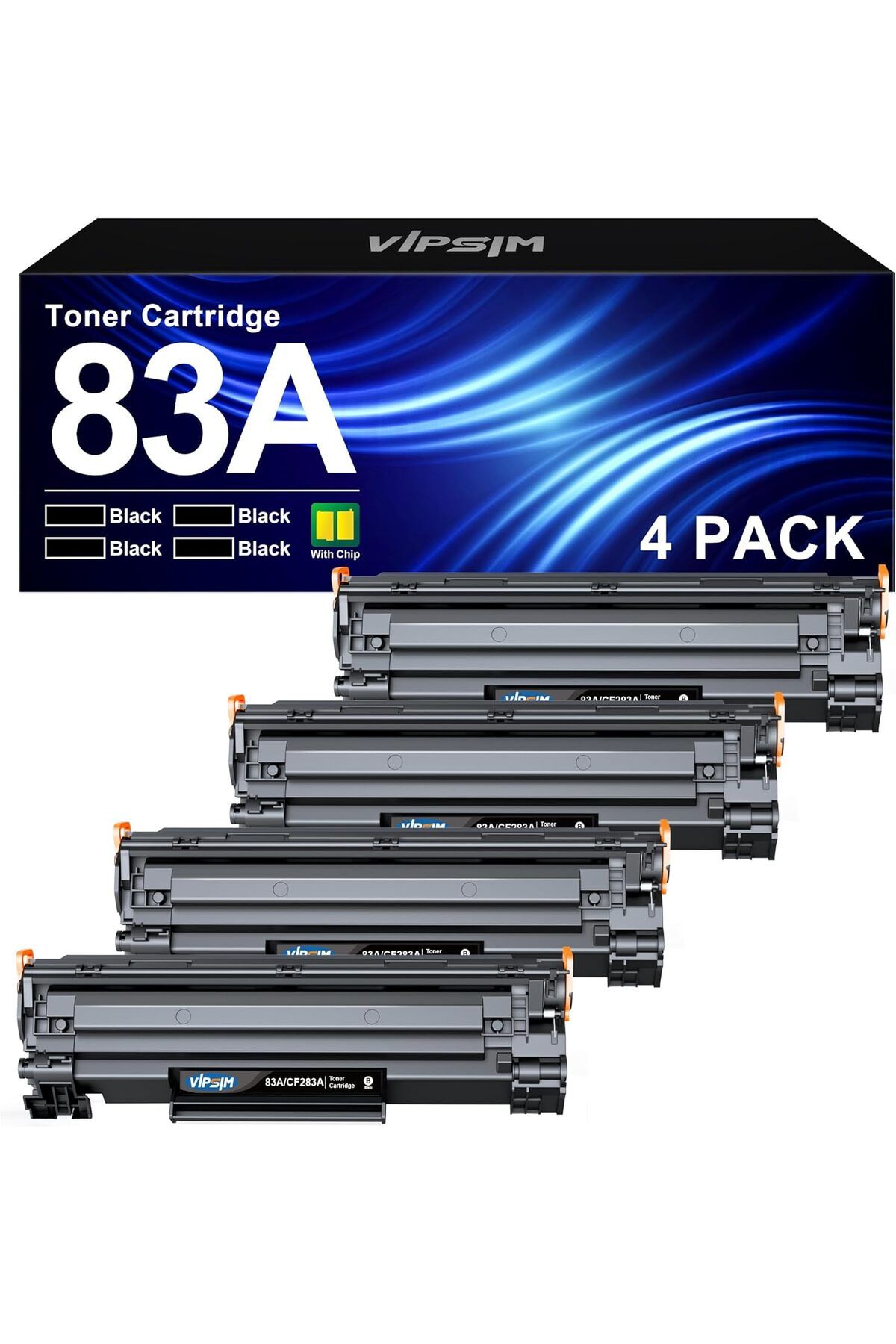 HP *YA-DE TONER* Laserjet Pro MFP M125nw M201dw M225dw M255dn M201n Printer (4 Pack)