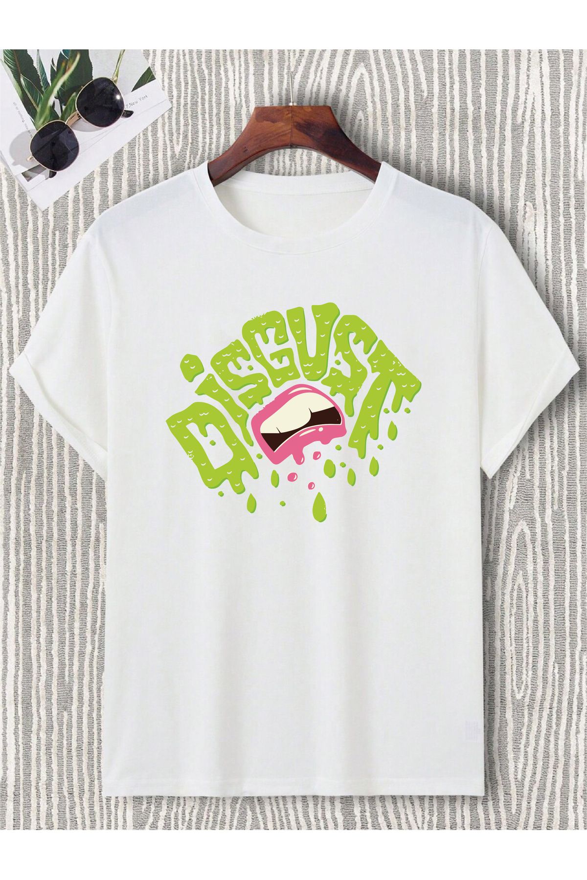 donamod Unisex Oversize Ters Yüz Film Sadness Bing Bong Sinema Anime Çizgi Film Hediye T shirt