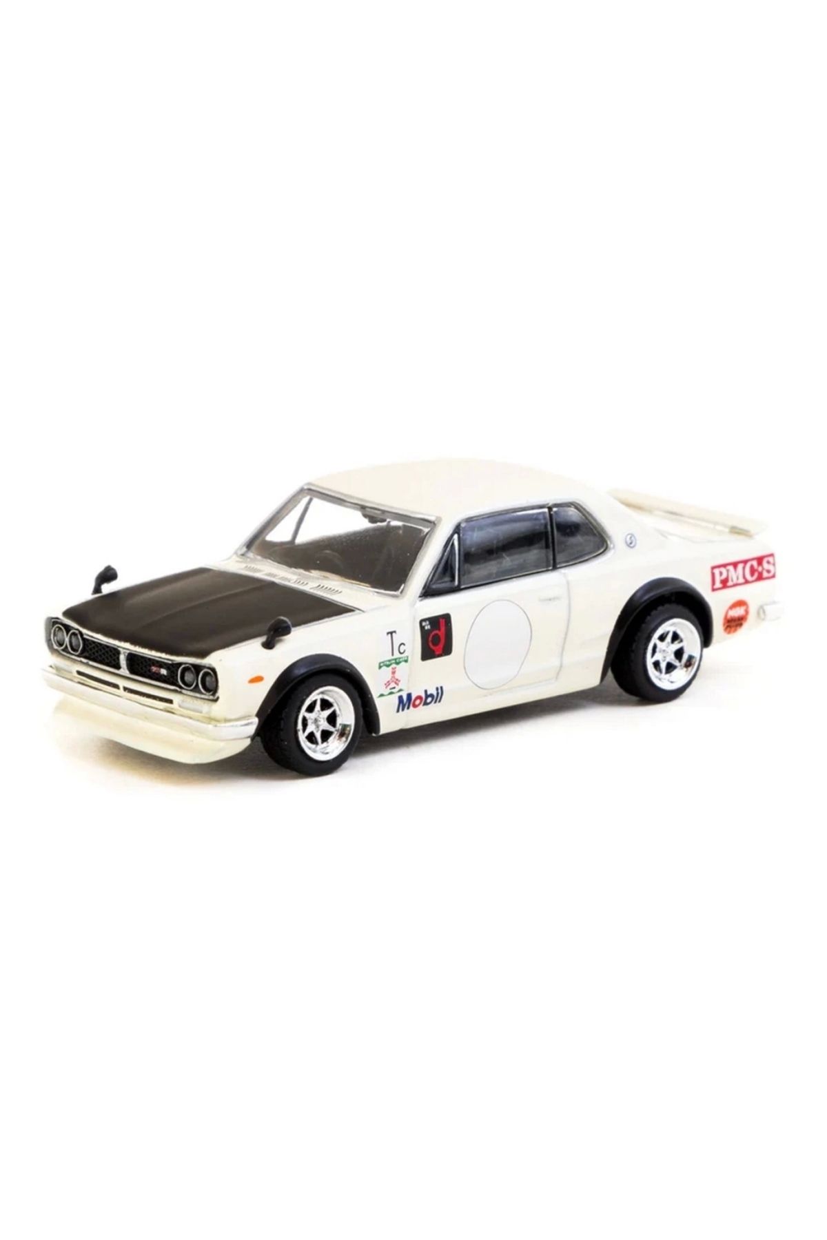 Eng Nessiworld Tarmac Works 1/64 Skyline HT 2000GT-R White
