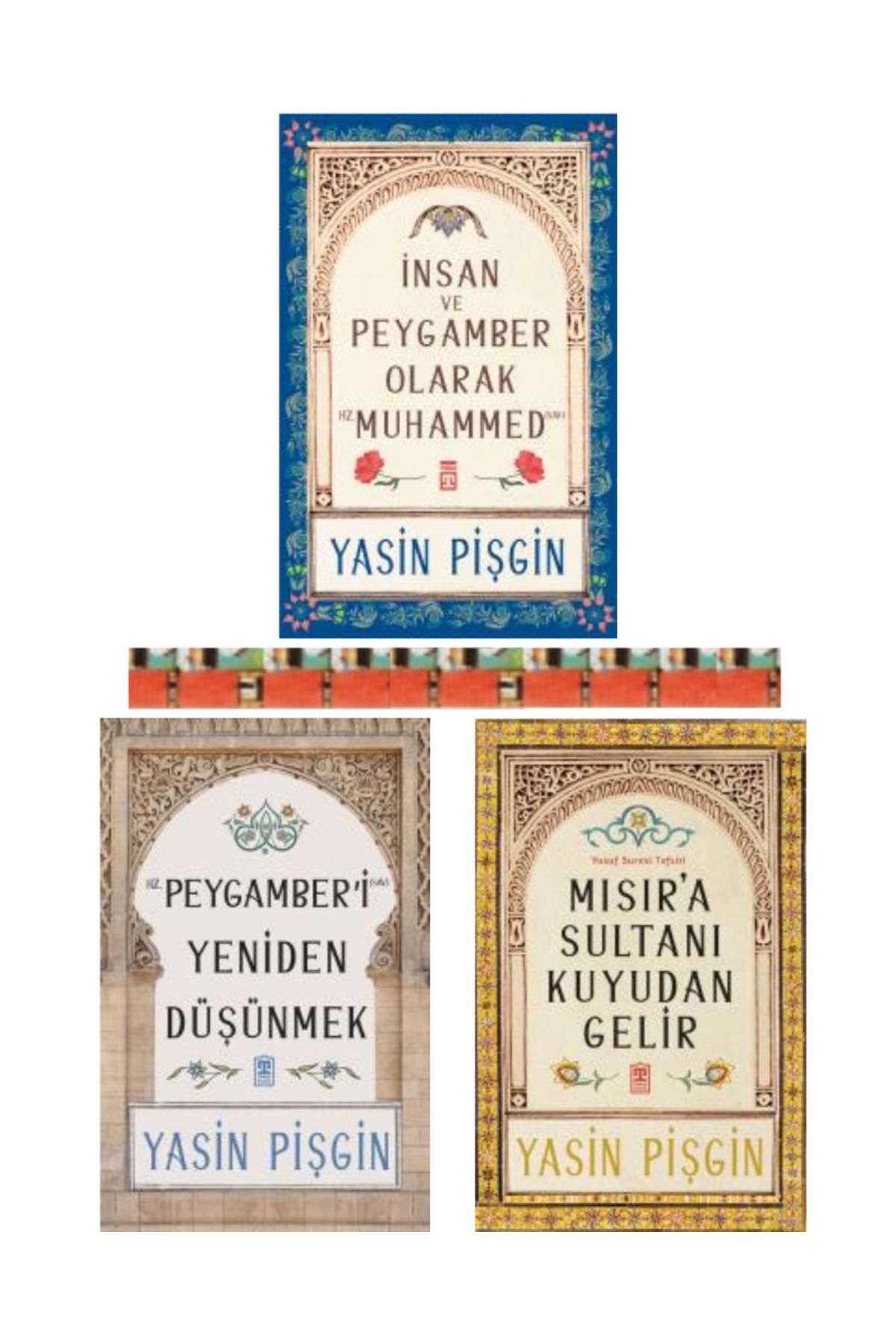 Timaş Yayınları İnsan ve Peygamber olarakvHz.Muhammed sav,Mısıra Sultanı Kuyudan gelir,Hz.Peygamberi Yeniden(3kitap)