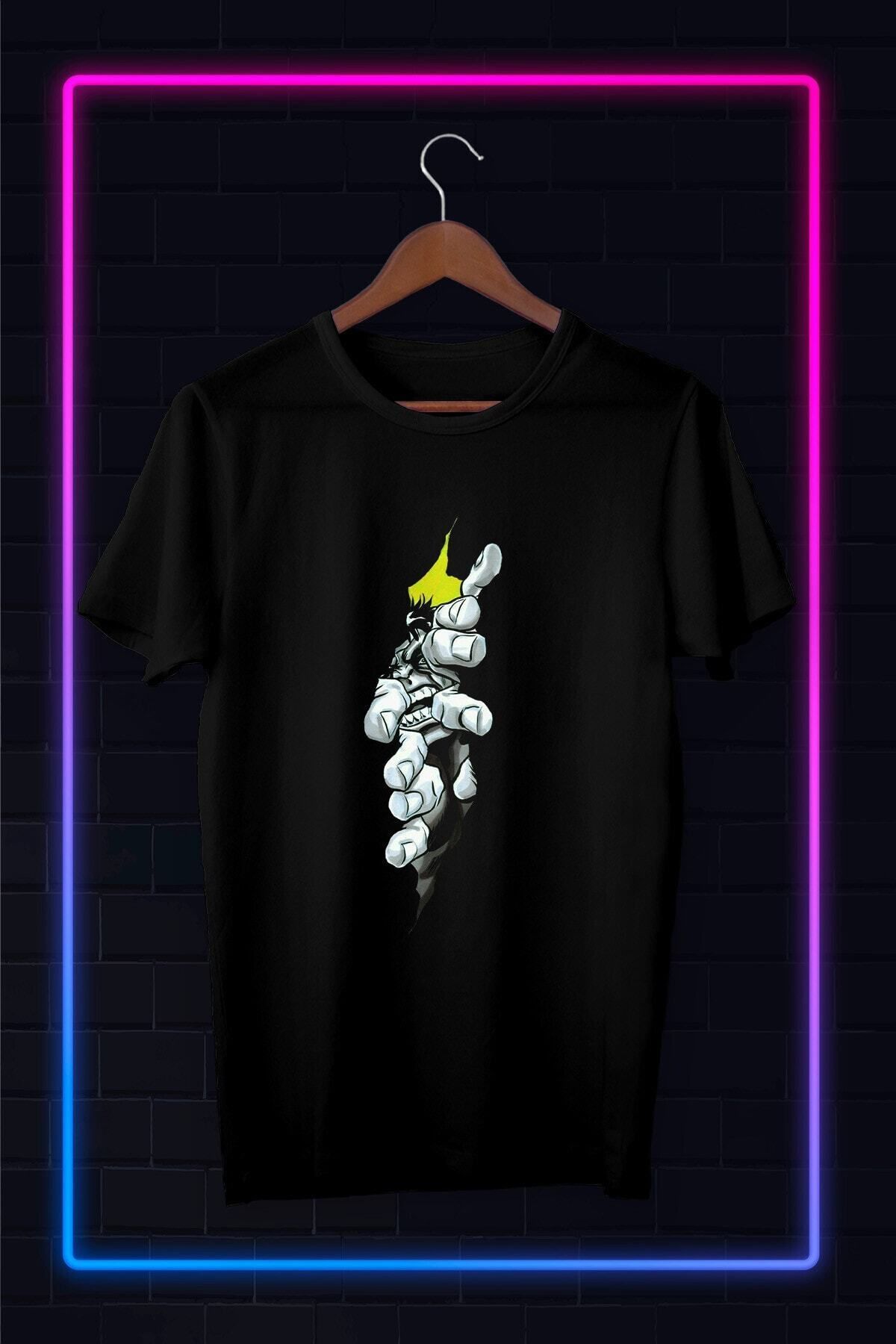 donamod Siyah -unisex -hulk5-ıllustrasyon Çizim-