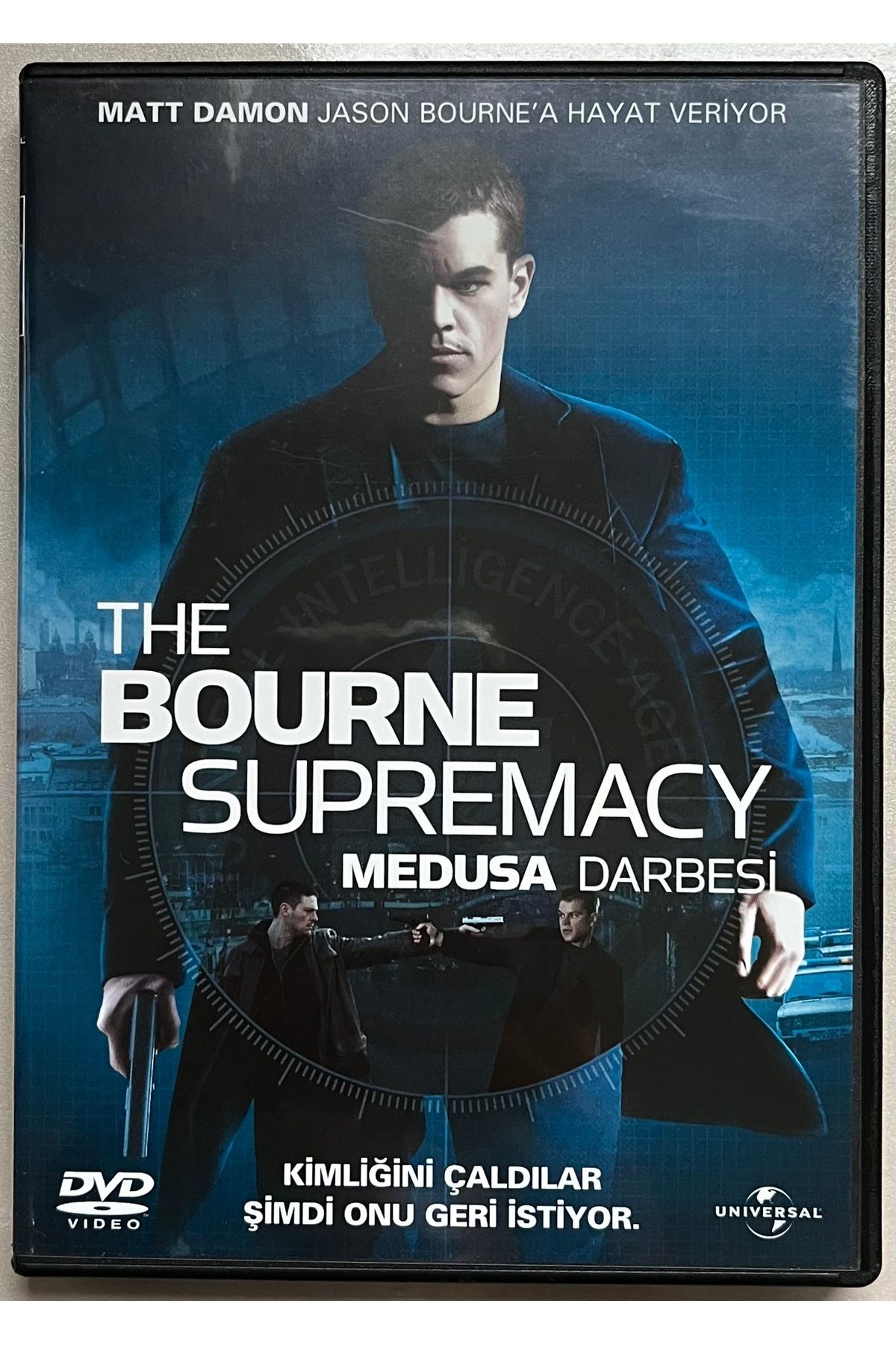 Plakevi İzmir Medusa Darbesi The Bourne Supremacy Dvd (Orjnal Dönem Baskı)