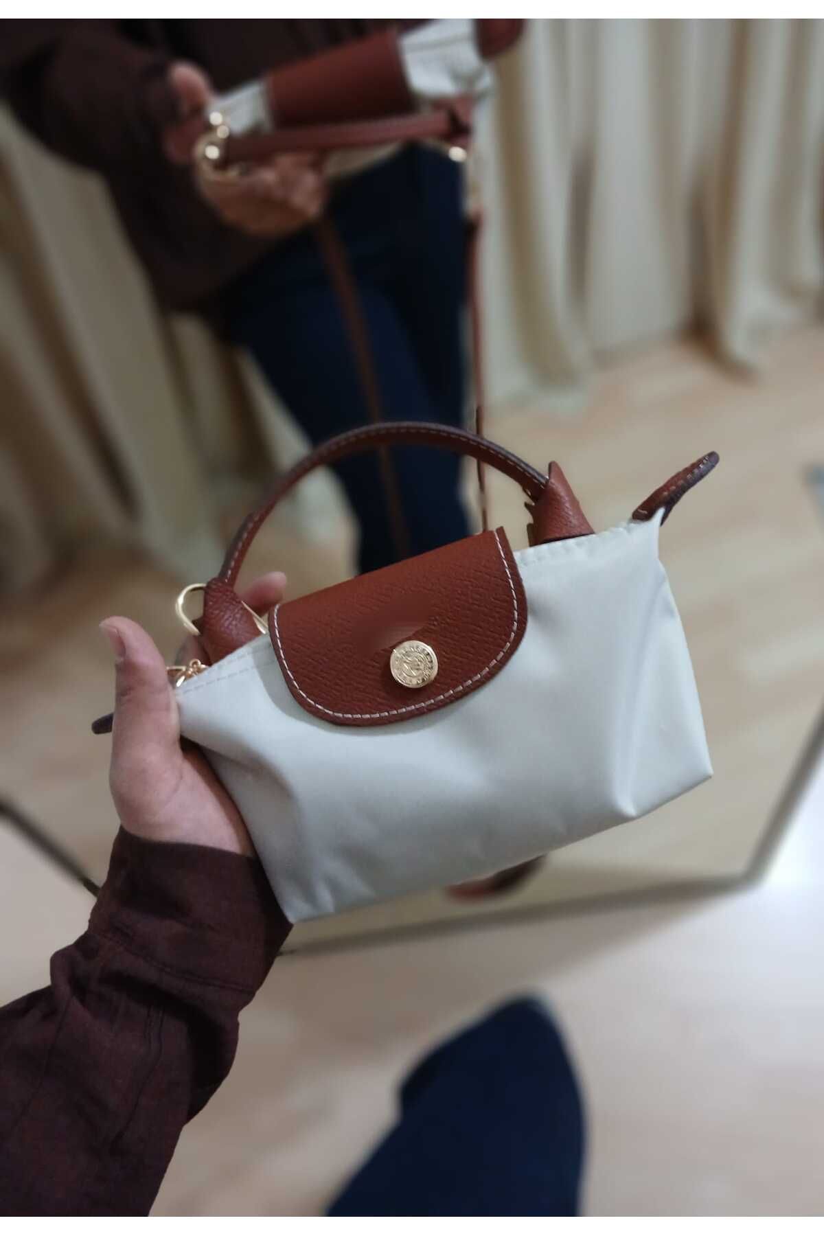 RUES Le Plıage Pouch Wıth Handle