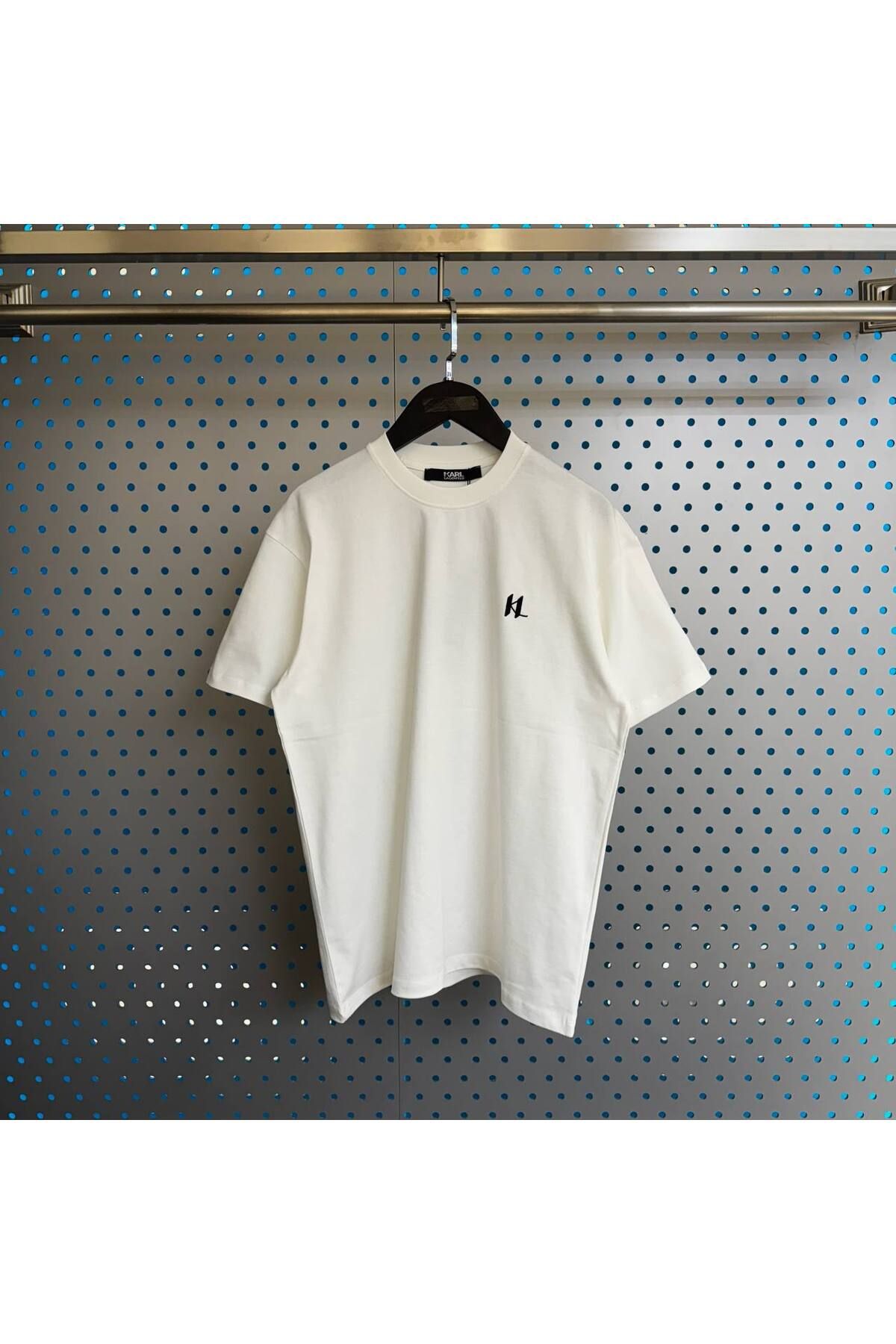 JESSE STORY Kadın - Erkek Unisex Özel "KL" Nakış Tasarım T-shirt