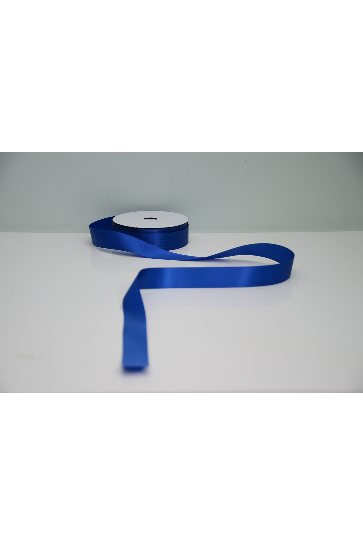 Saxe Blue Satin Ribbon 2.5 cm x 10 Meters – Bright Decorative Hobby and Packaging Ribbon