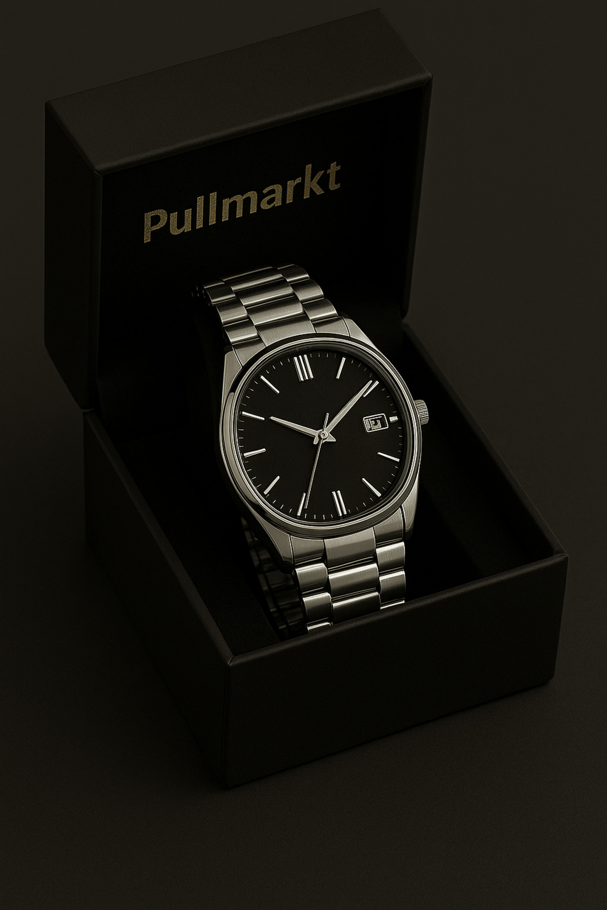 pullmarkt-مع التقويم - ساعة يد رجالية 2