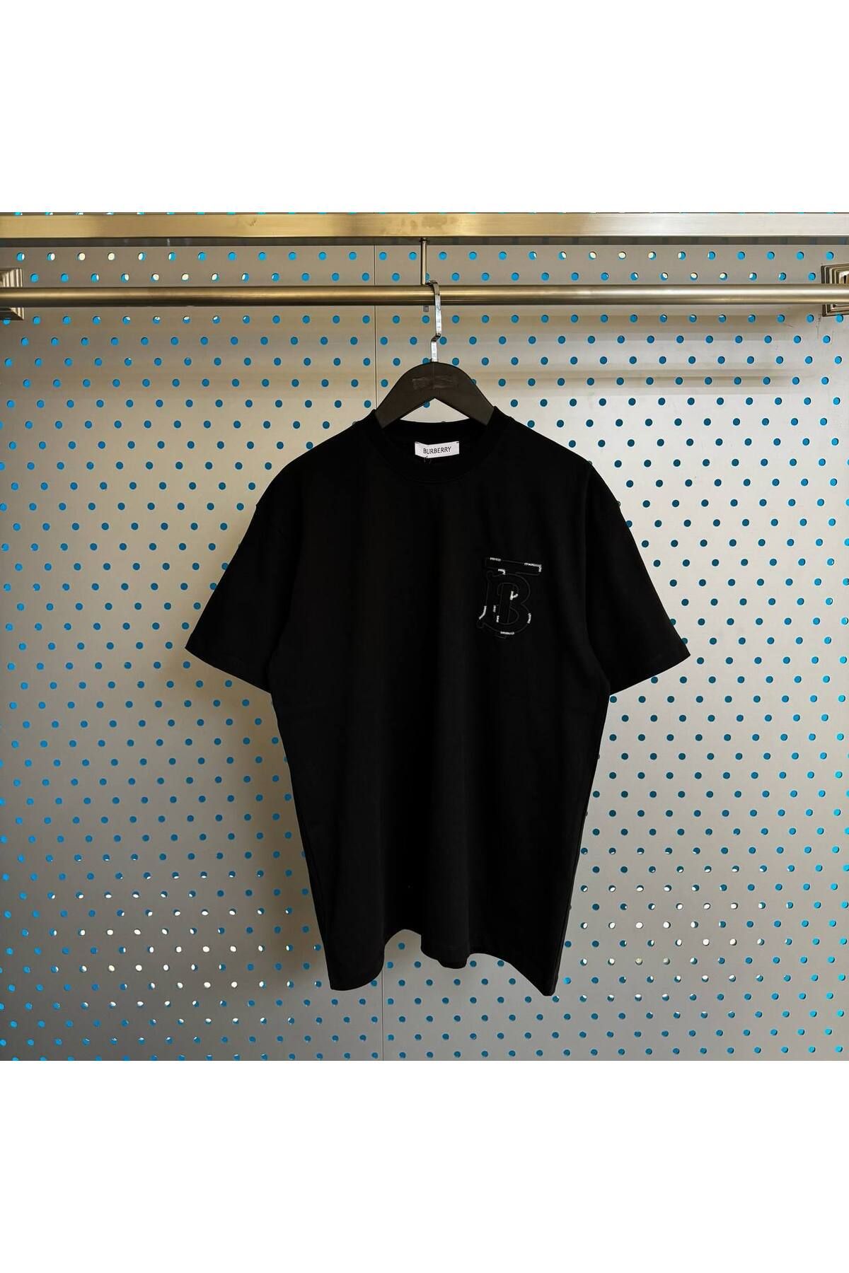 JESSE STORY Kadın - Erkek Unisex Özel "BR " Nakış Tasarım T-shirt