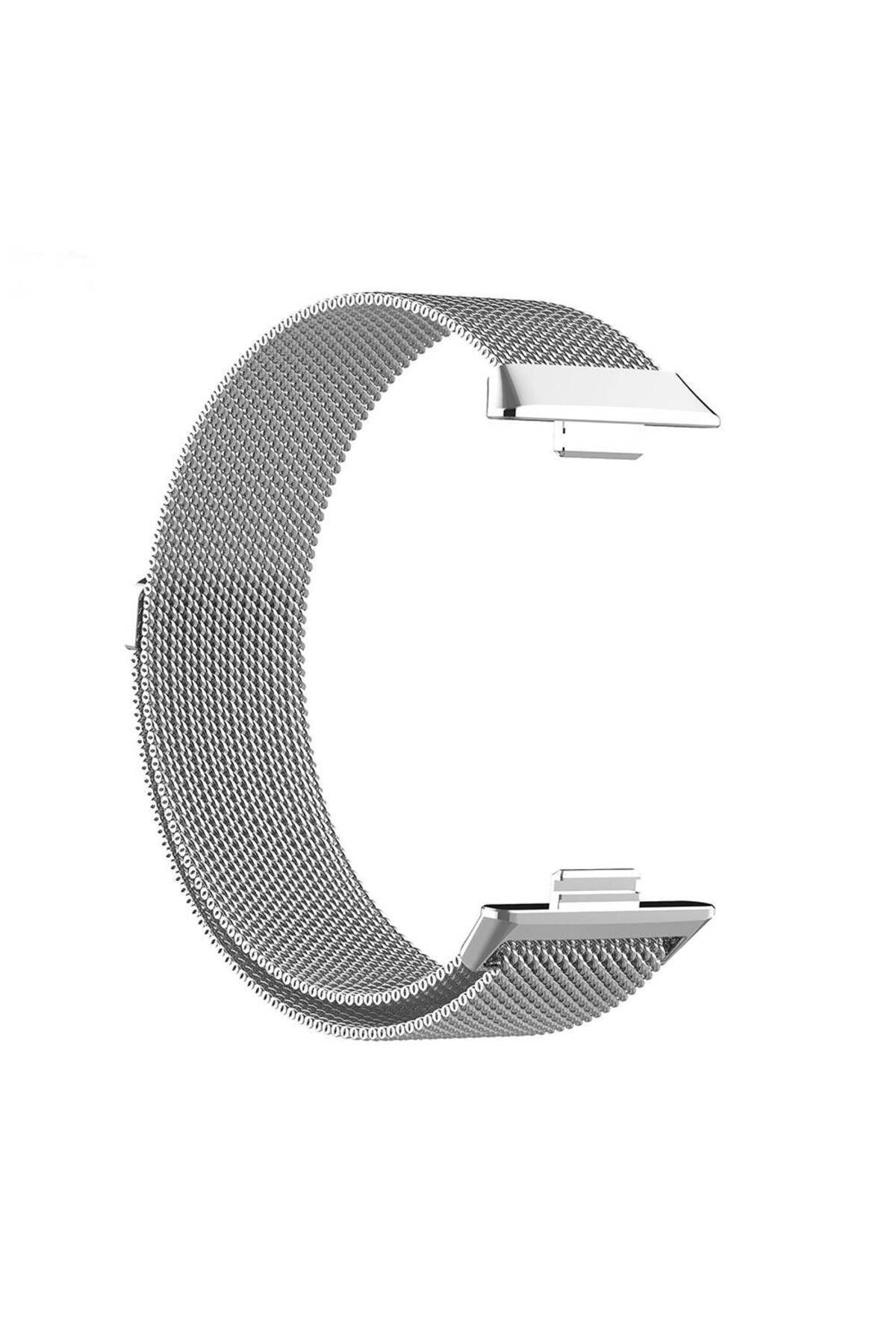 KılıfShop Huawei Fit 4 Pro Kordon Kyış Hasır Metal