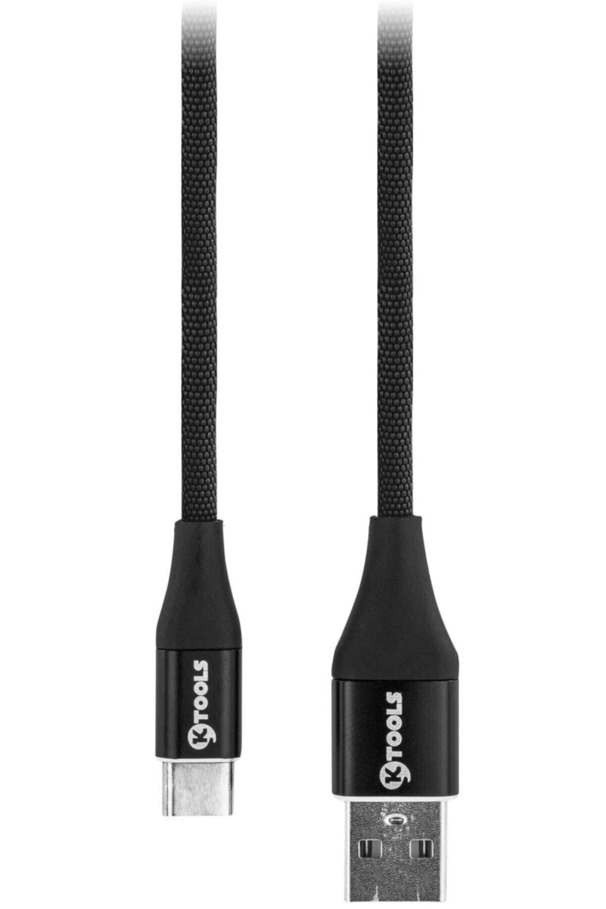 Ktools Sprıng 2.4a 1 M Type C Sıyah Kablo
